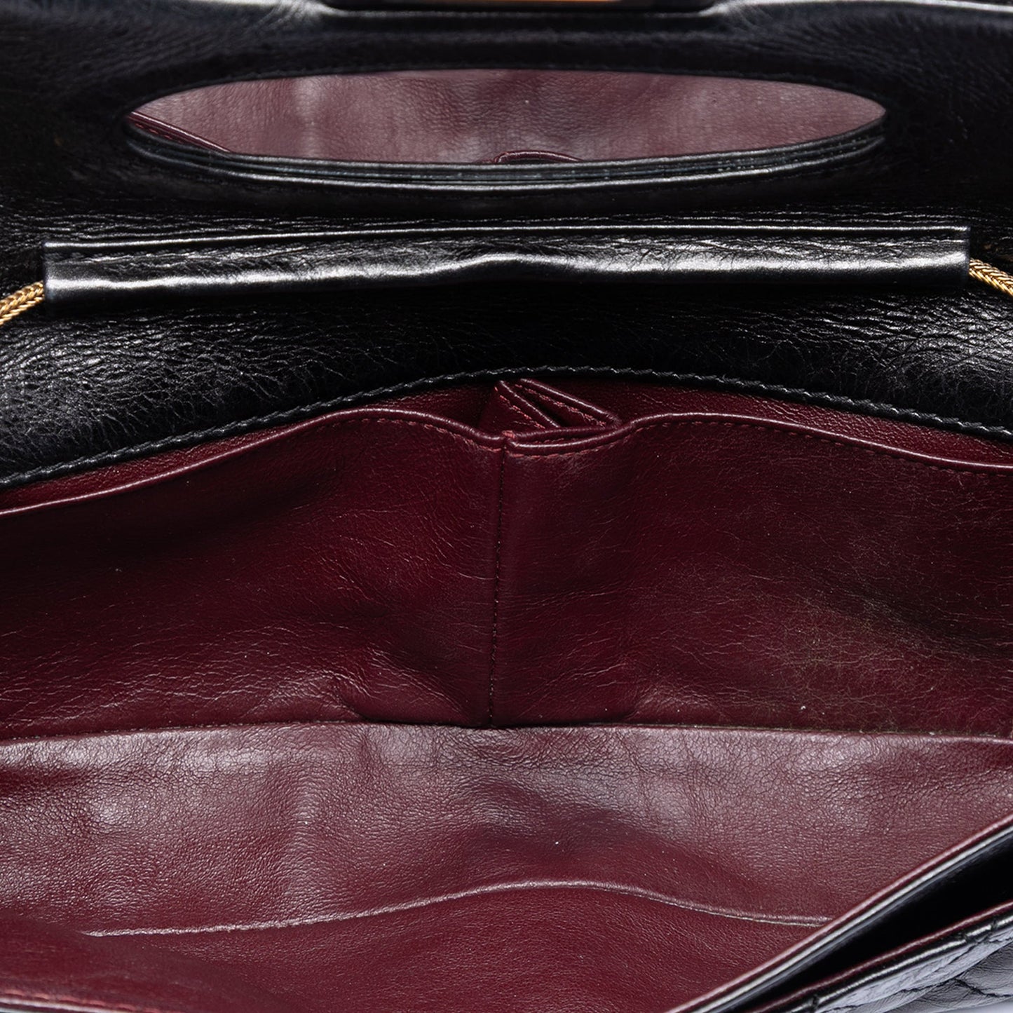 Chanel Quilted Glazed Calfskin Reissue 2.55 East West Flap