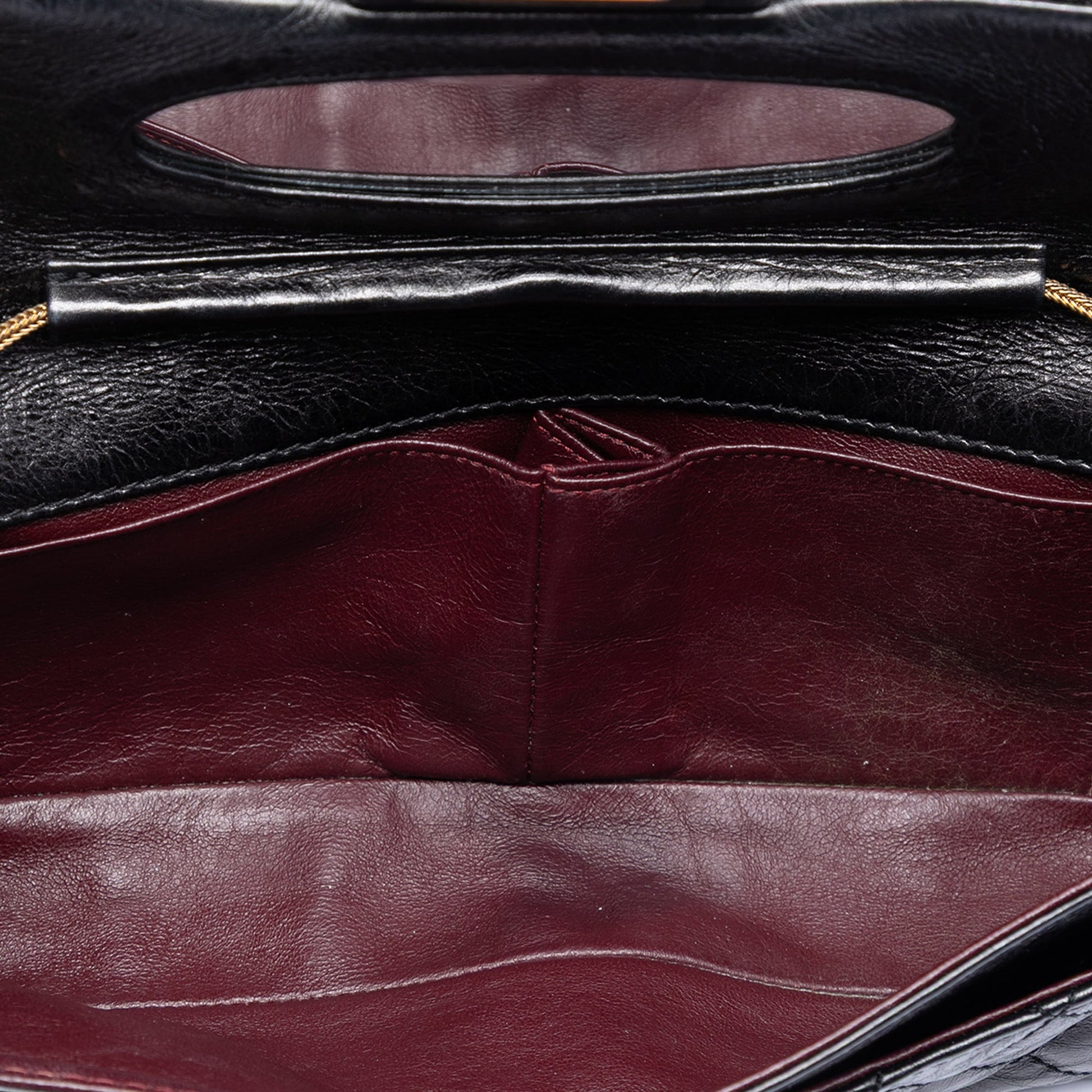Chanel Quilted Glazed Calfskin Reissue 2.55 East West Flap