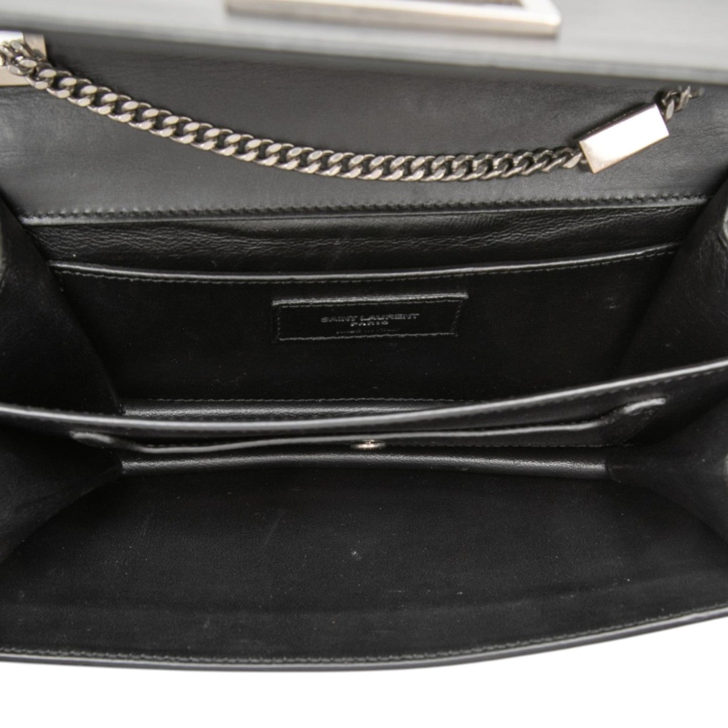 Saint Laurent Smooth Calfskin Metropolis Chain Crossbody