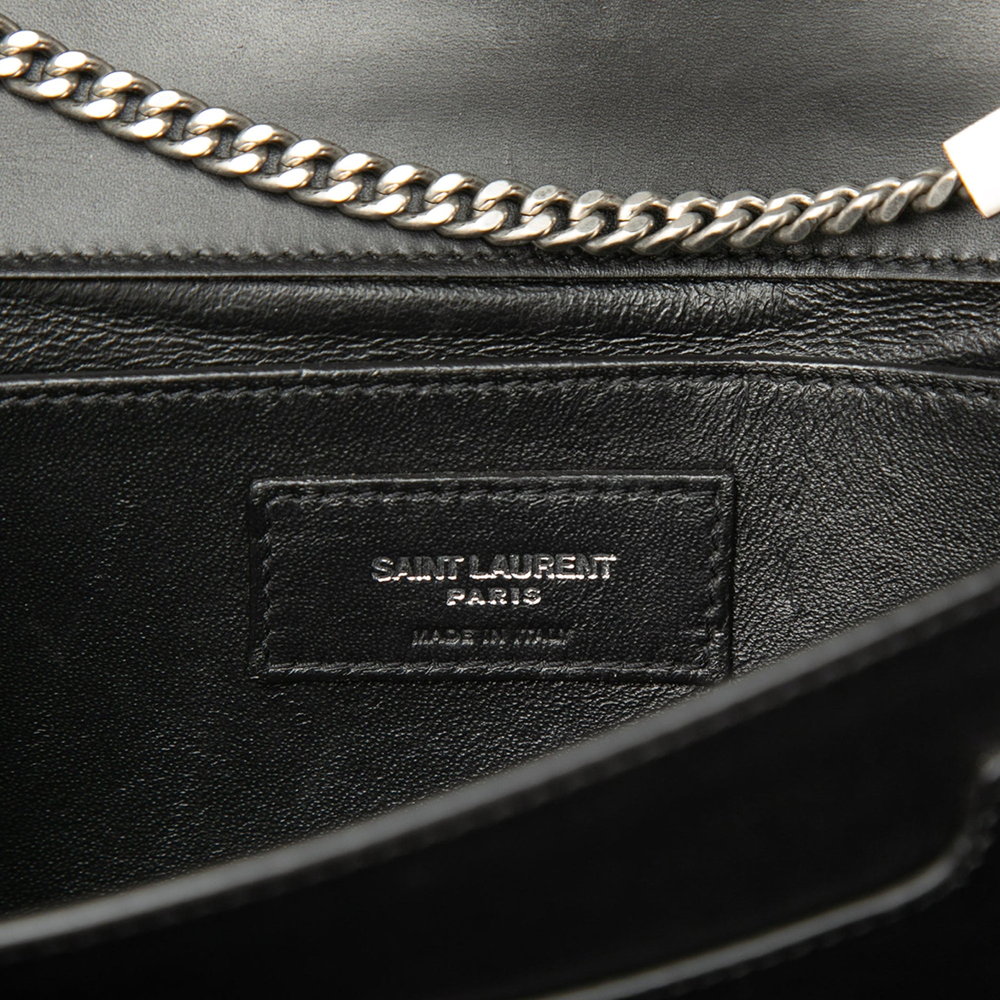 Saint Laurent Smooth Calfskin Metropolis Chain Crossbody