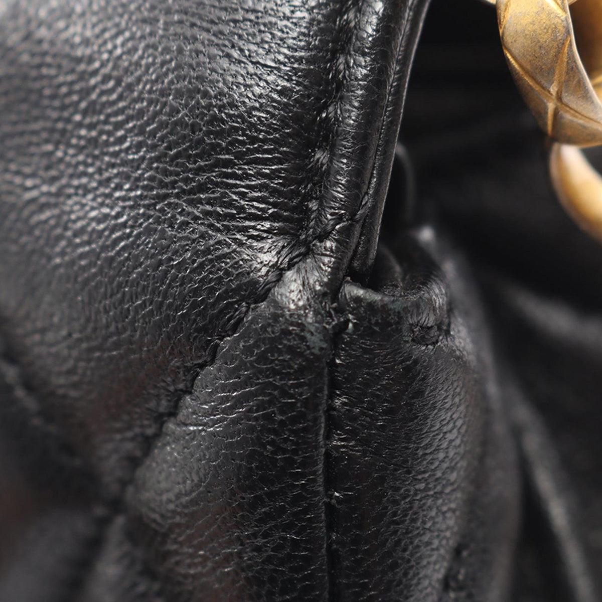 Chanel Mini Quilted Lambskin Single Flap — Black