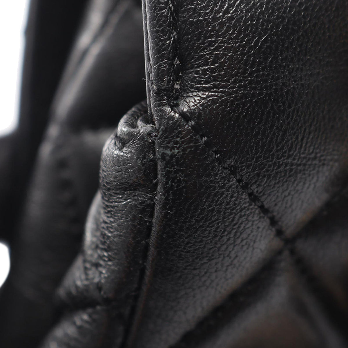Chanel Mini Quilted Lambskin Single Flap — Black