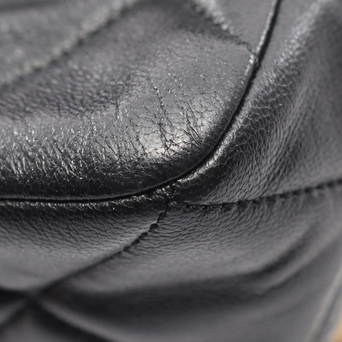 Chanel Mini Quilted Lambskin Single Flap — Black