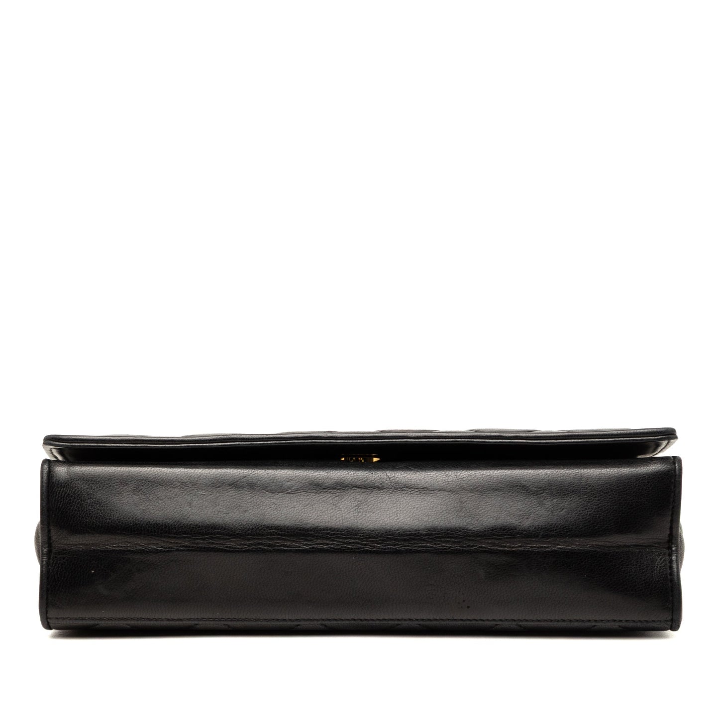 Chanel CC Quilted Lambskin Full Flap Crossbody