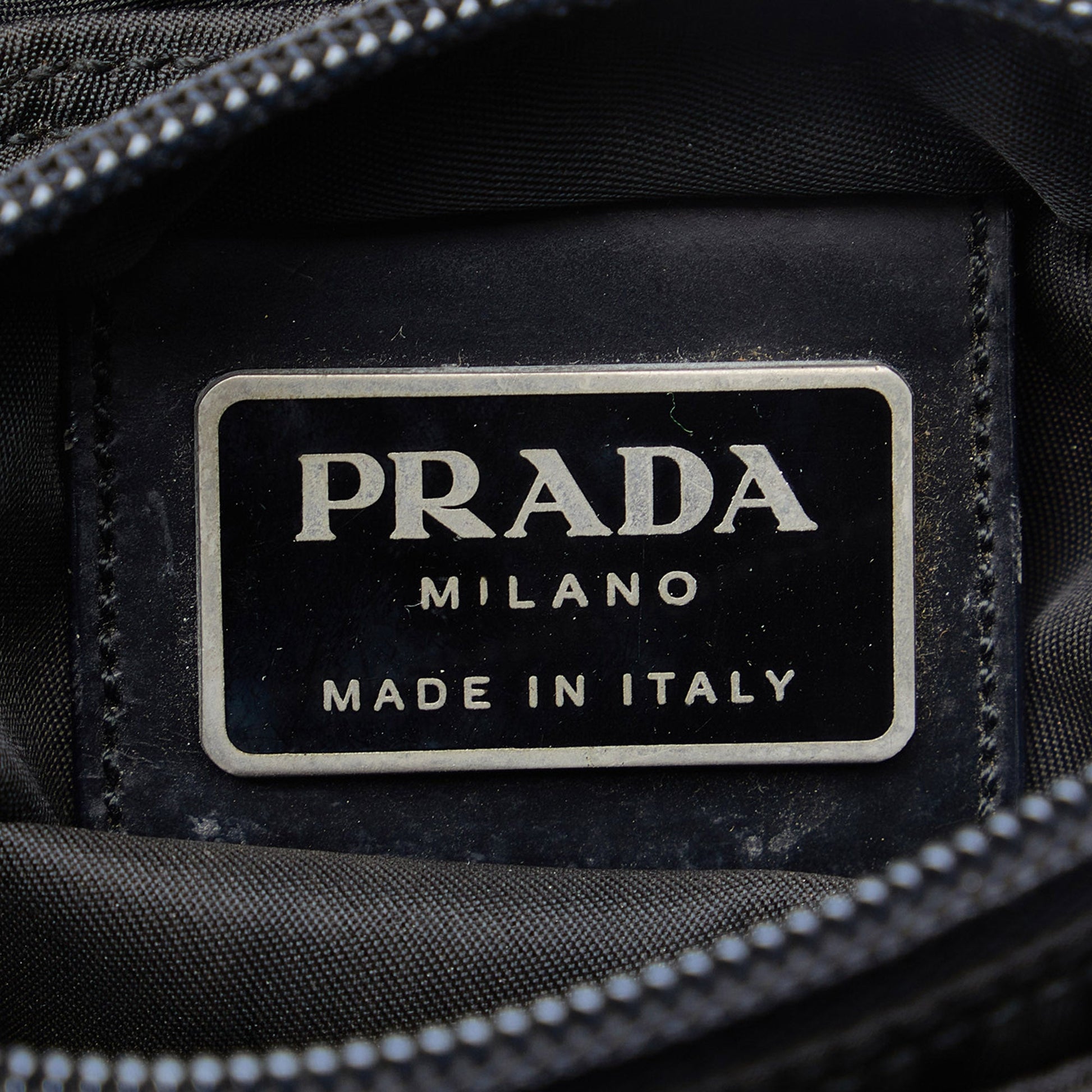 Prada Tessuto Zip Top Crossbody