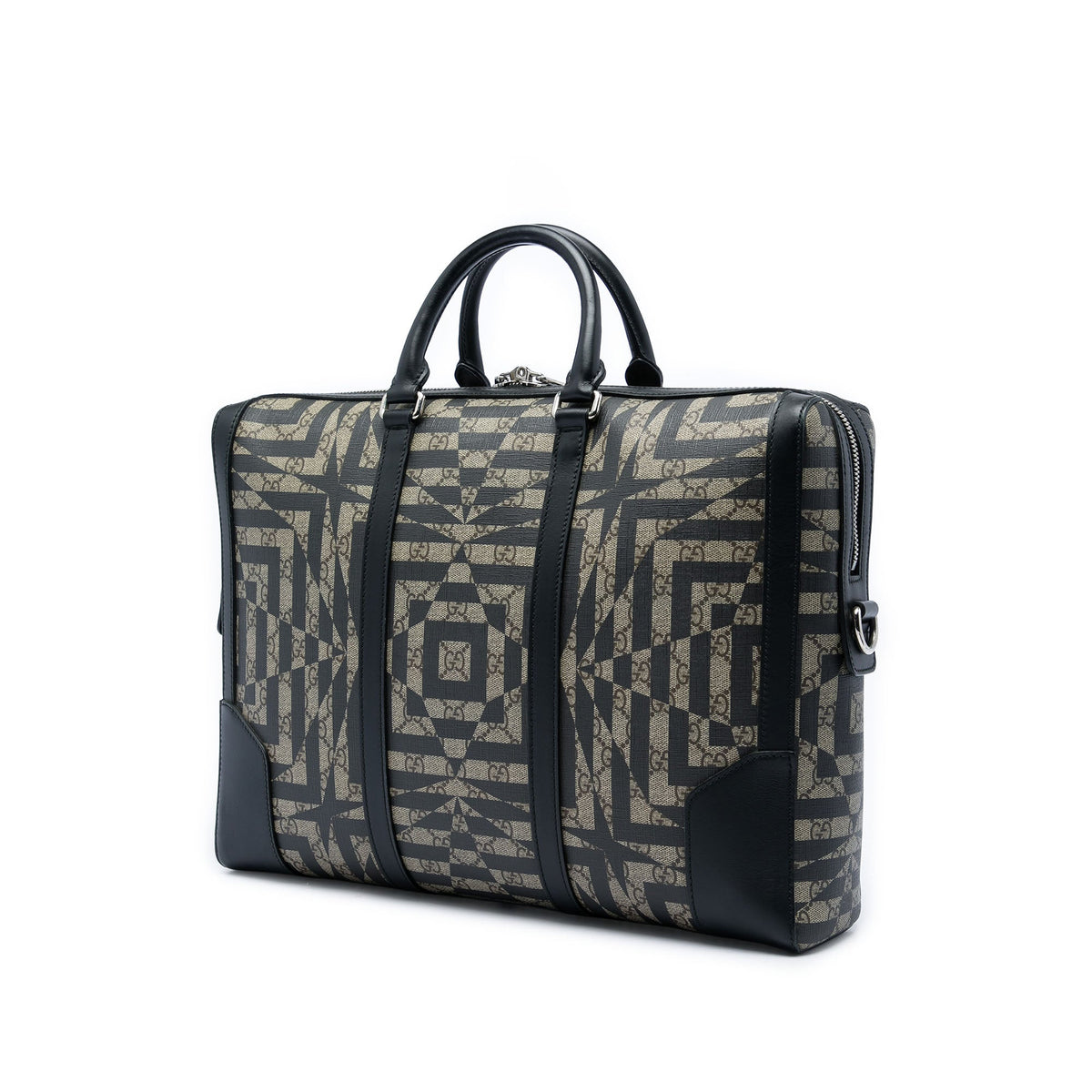 Gucci GG Supreme Caleido Eden Briefcase