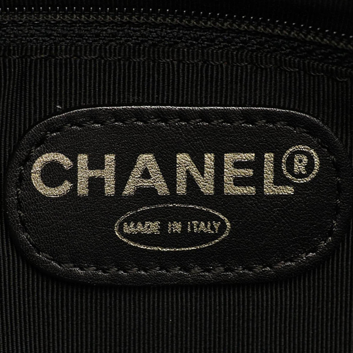 Chanel CC Grained Calfskin Crossbody — Black