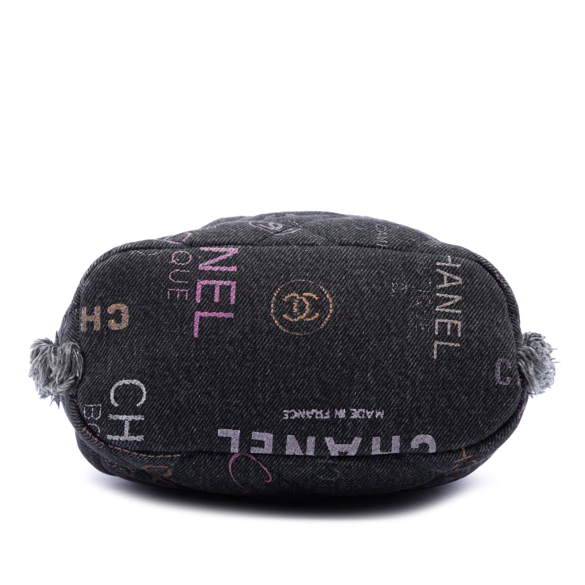 Chanel Small Denim Mood Bucket with Chain