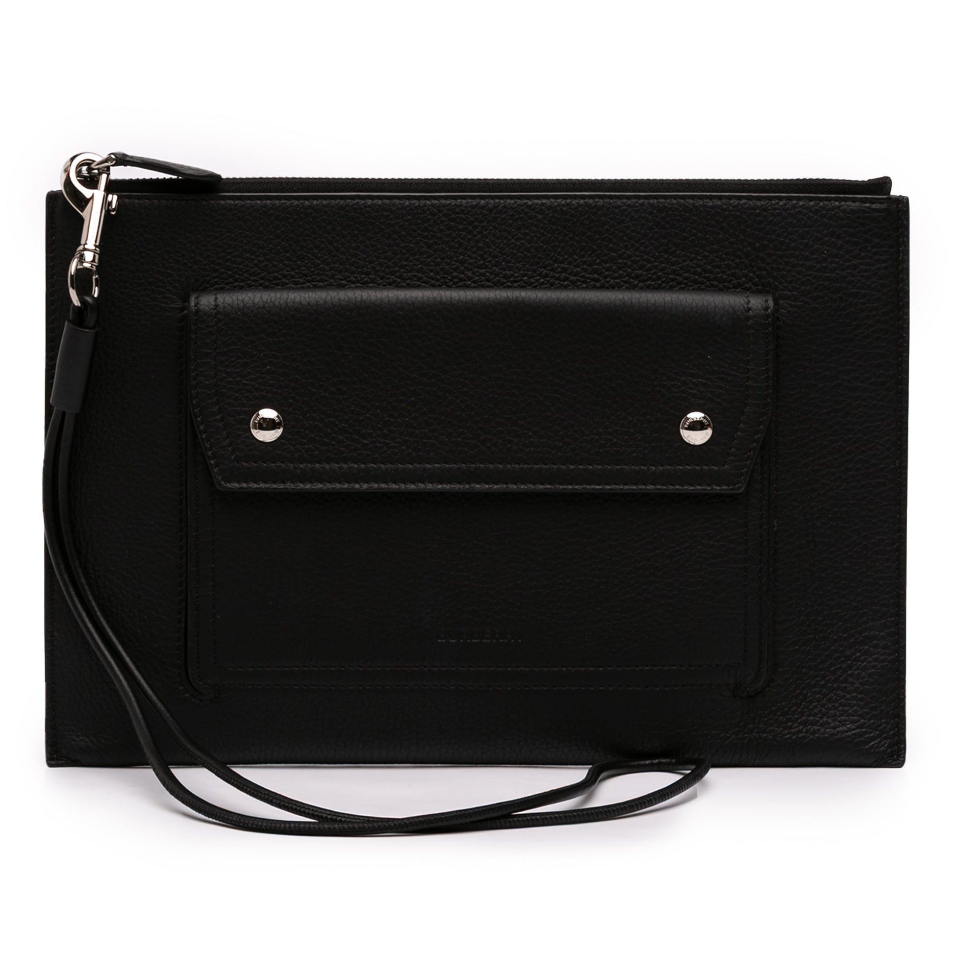 Burberry Leather Oscar Zip Pouch