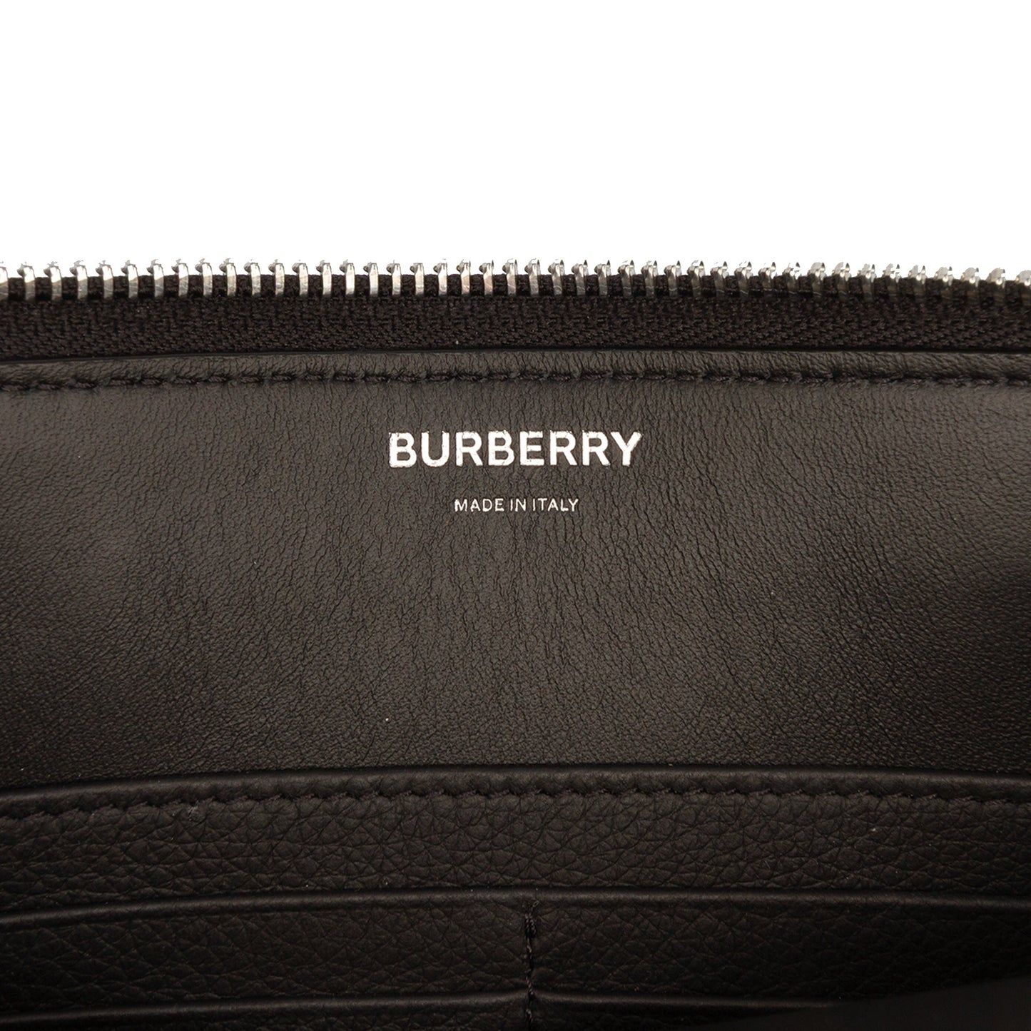 Burberry Leather Oscar Zip Pouch