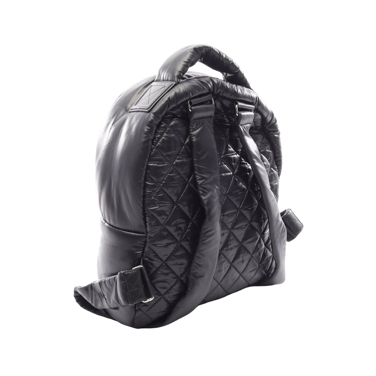Chanel Quilted Nylon Coco Cocoon Backpack — Black