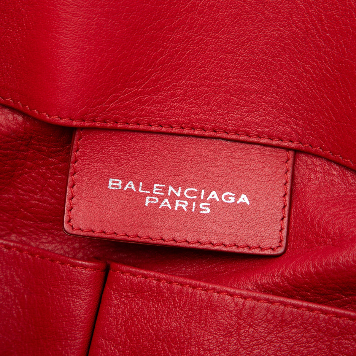 Balenciaga Leather Papier A5 Zip Around Tote