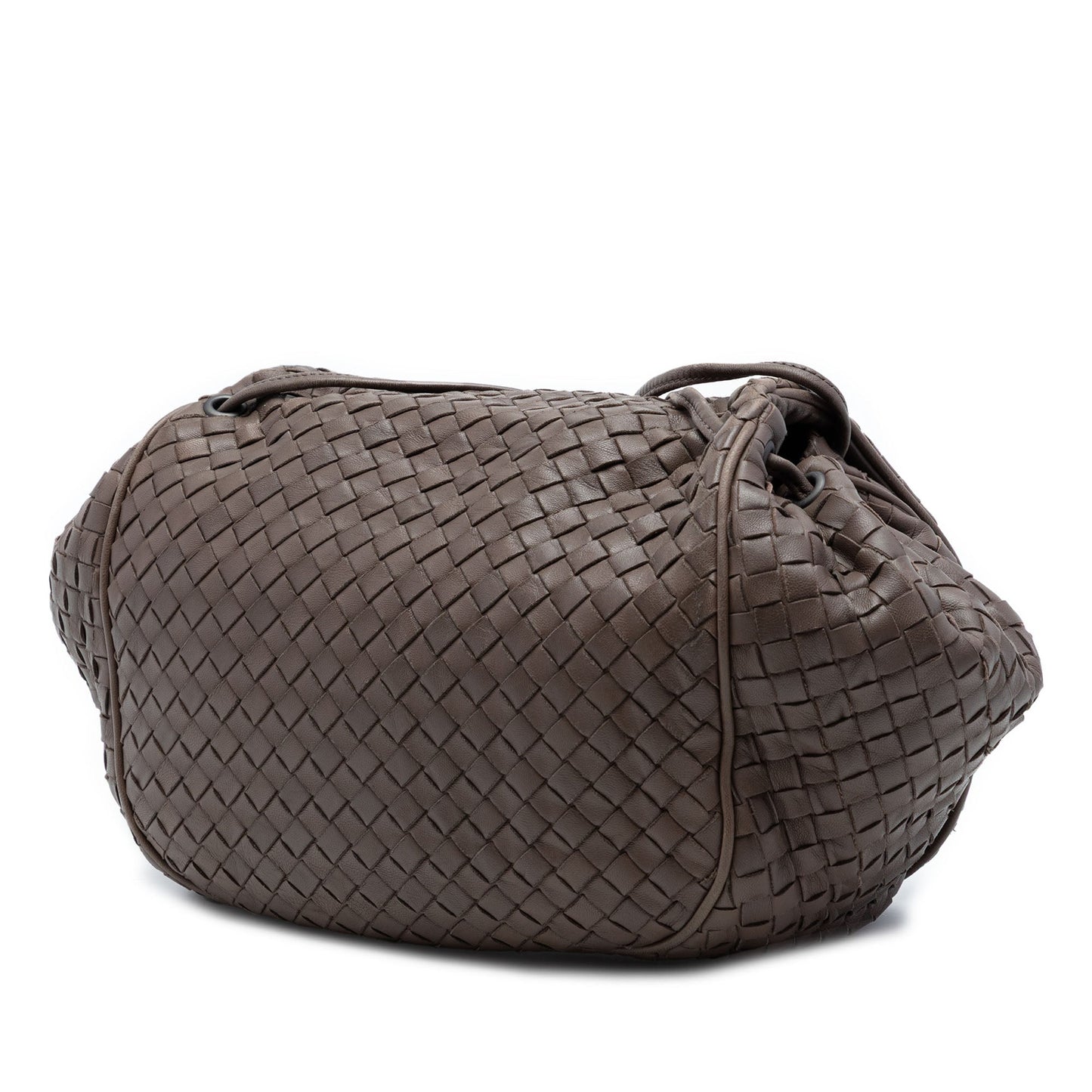 Bottega Veneta Nappa Intrecciato Flap Crossbody