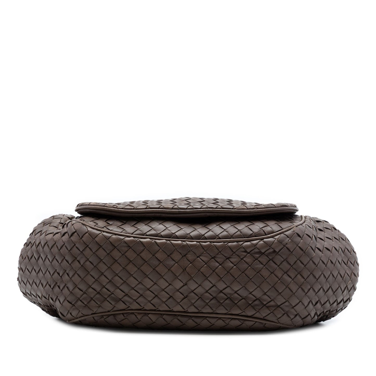 Bottega Veneta Nappa Intrecciato Flap Crossbody