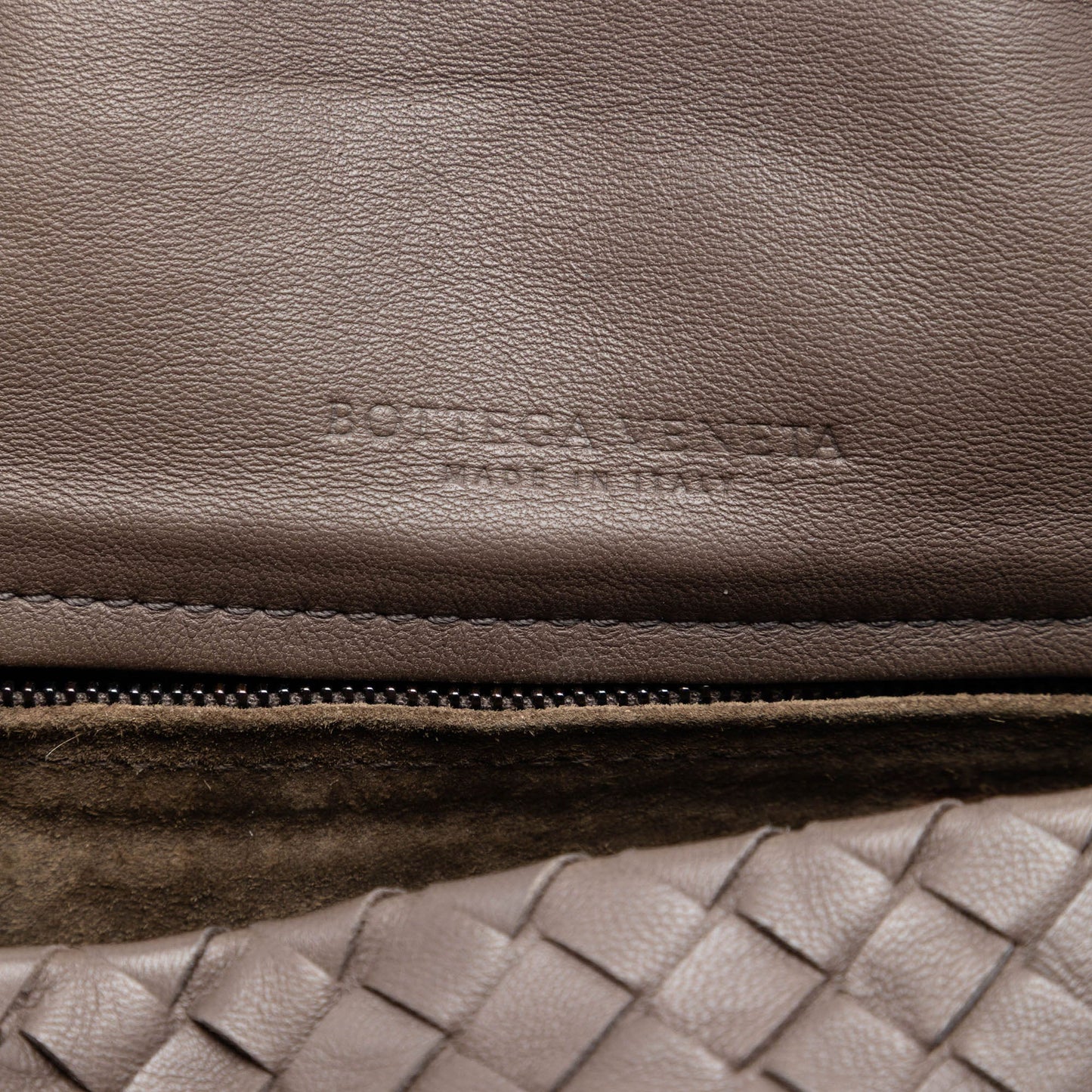 Bottega Veneta Nappa Intrecciato Flap Crossbody