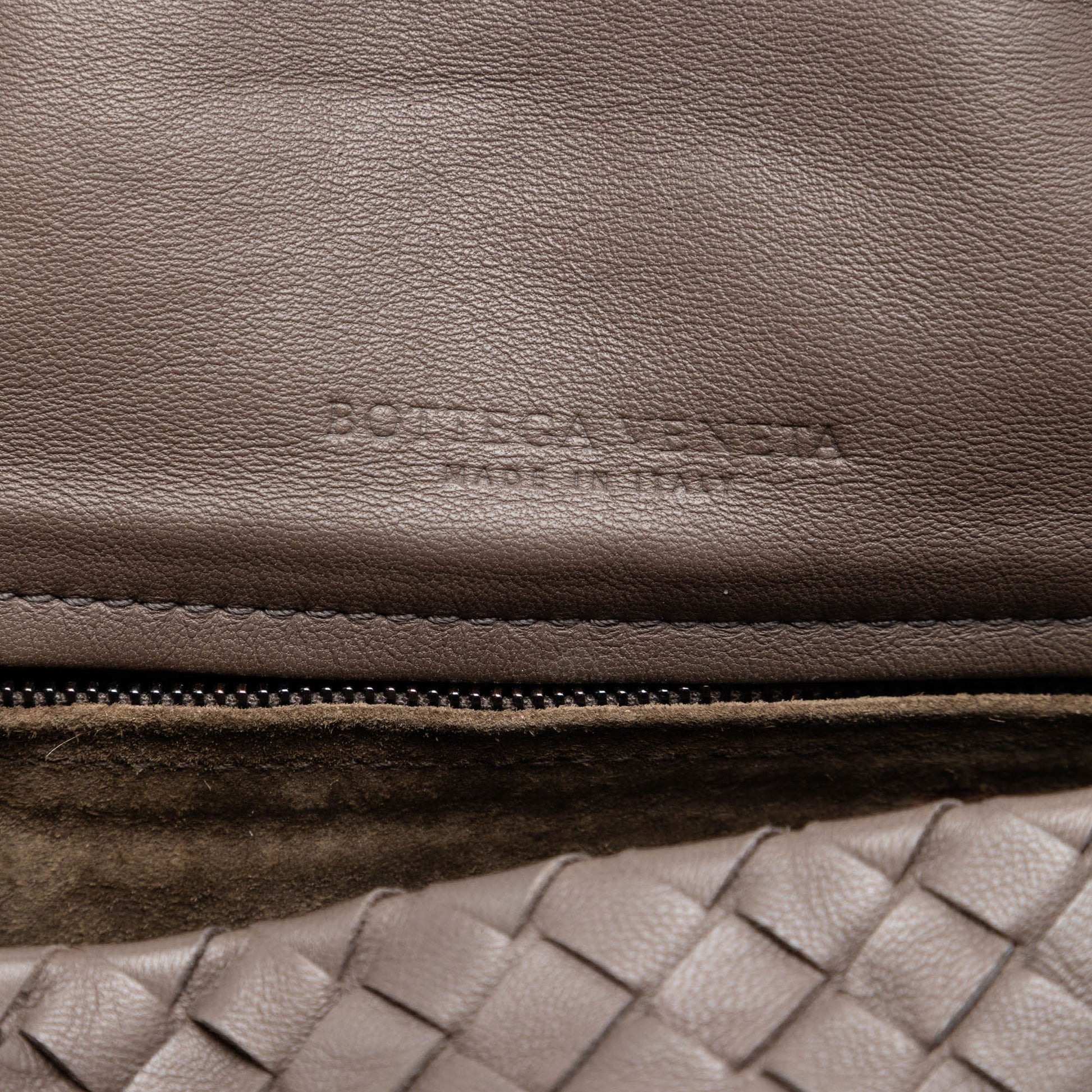 Bottega Veneta Nappa Intrecciato Flap Crossbody