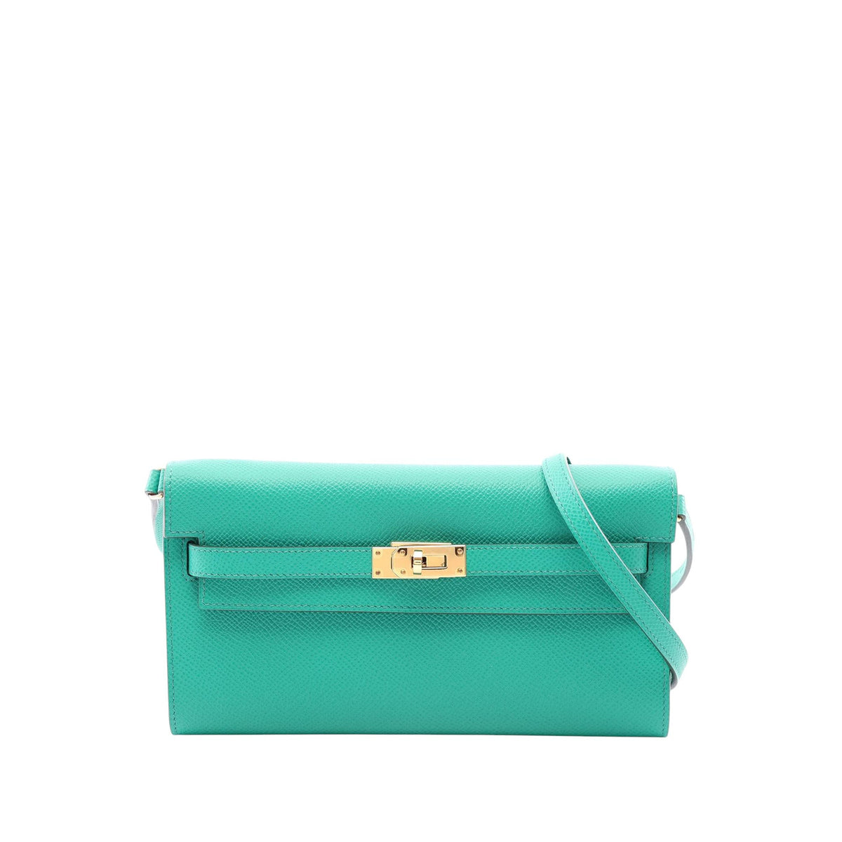 Hermès Epsom Kelly To Go Wallet — Green