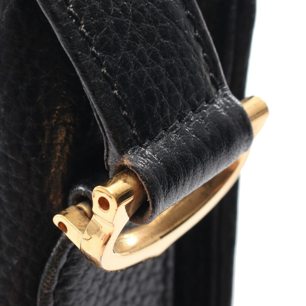 Cartier Leather Must de Cartier Shoulder Bag — Black
