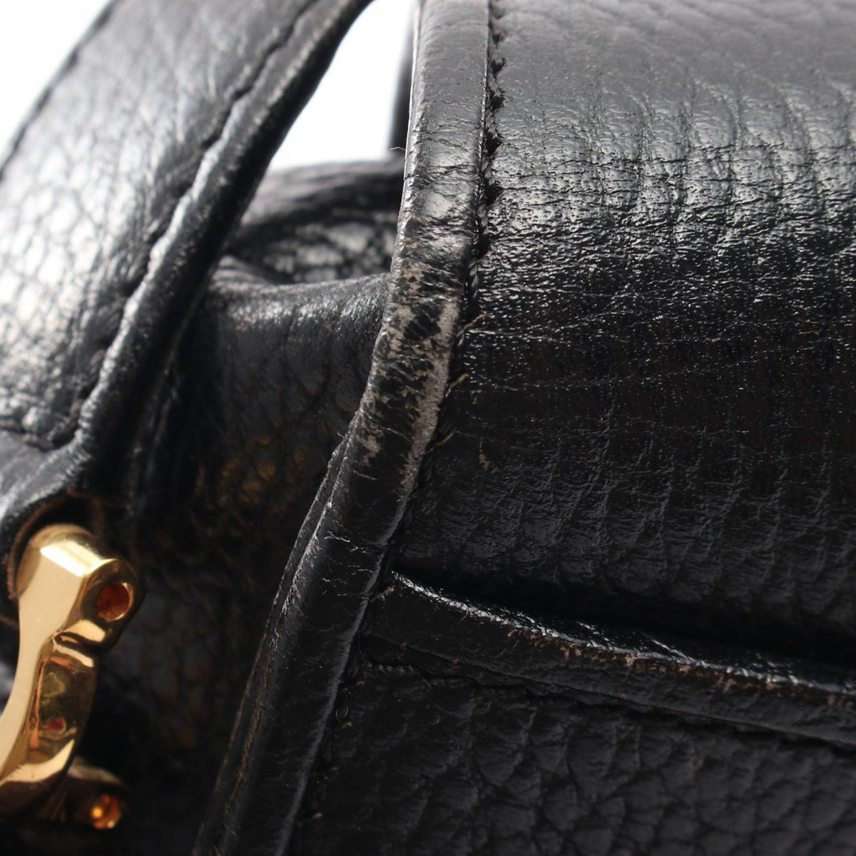 Cartier Leather Must de Cartier Shoulder Bag — Black