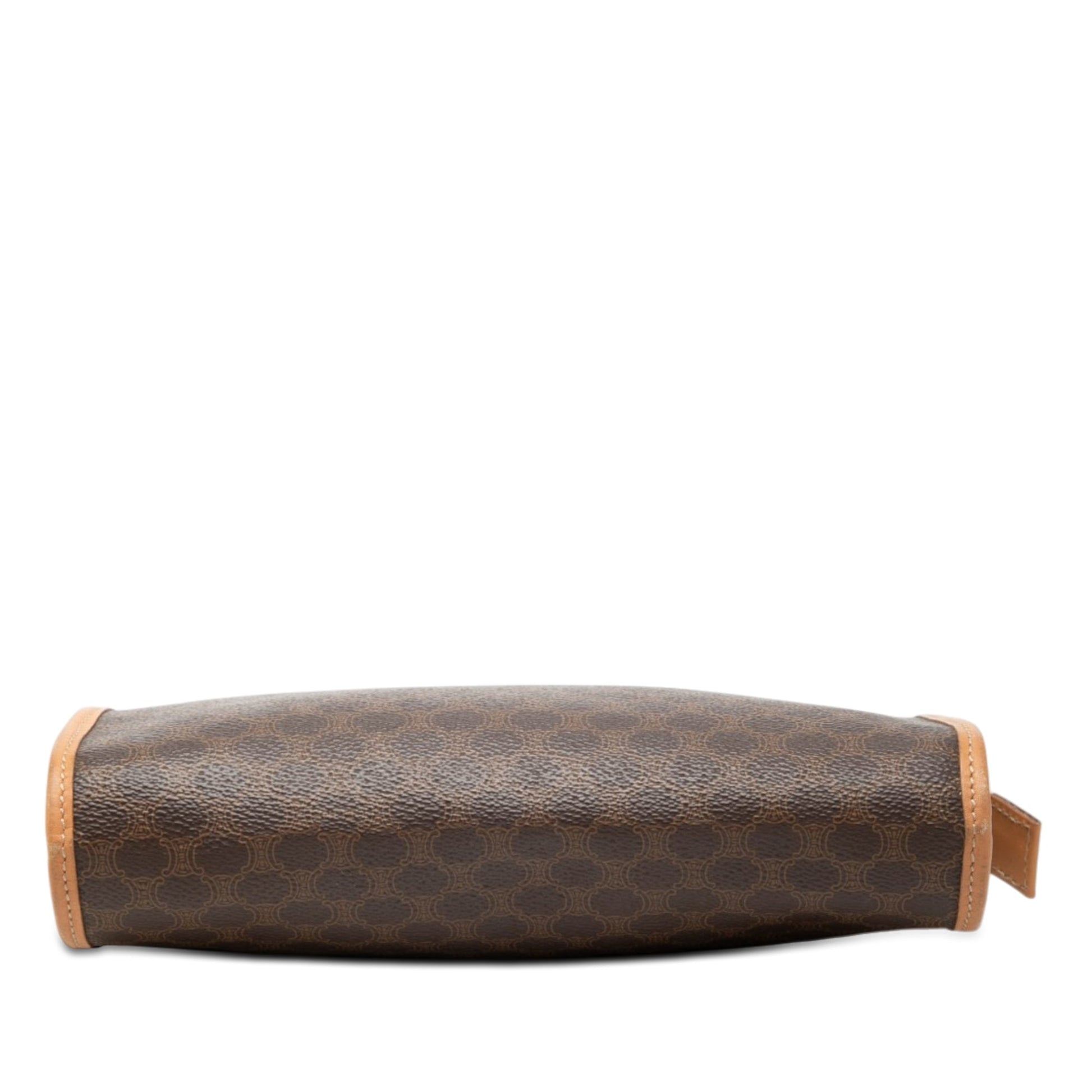 Celine Macadam Coated Canvas Clutch