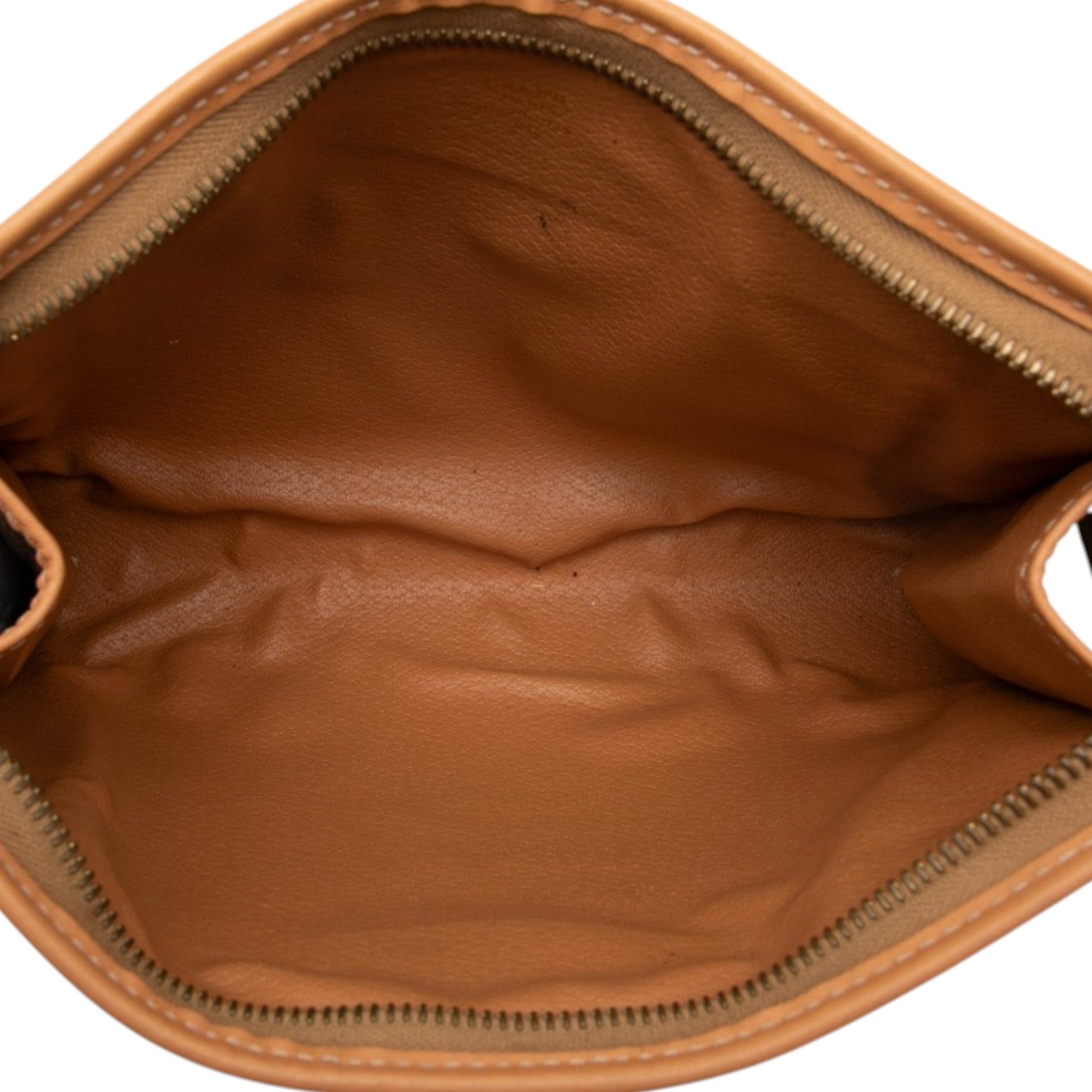 Celine Macadam Coated Canvas Clutch
