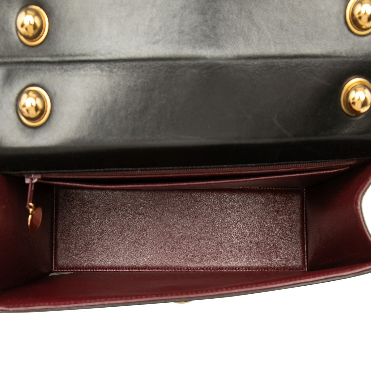 Chanel CC Lambskin Snake Chain Flap