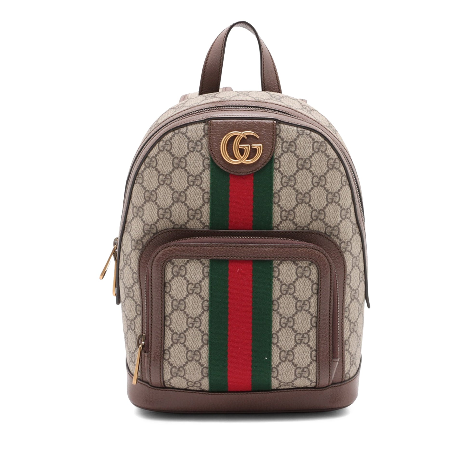 Gucci Small GG Supreme Web Ophidia Backpack