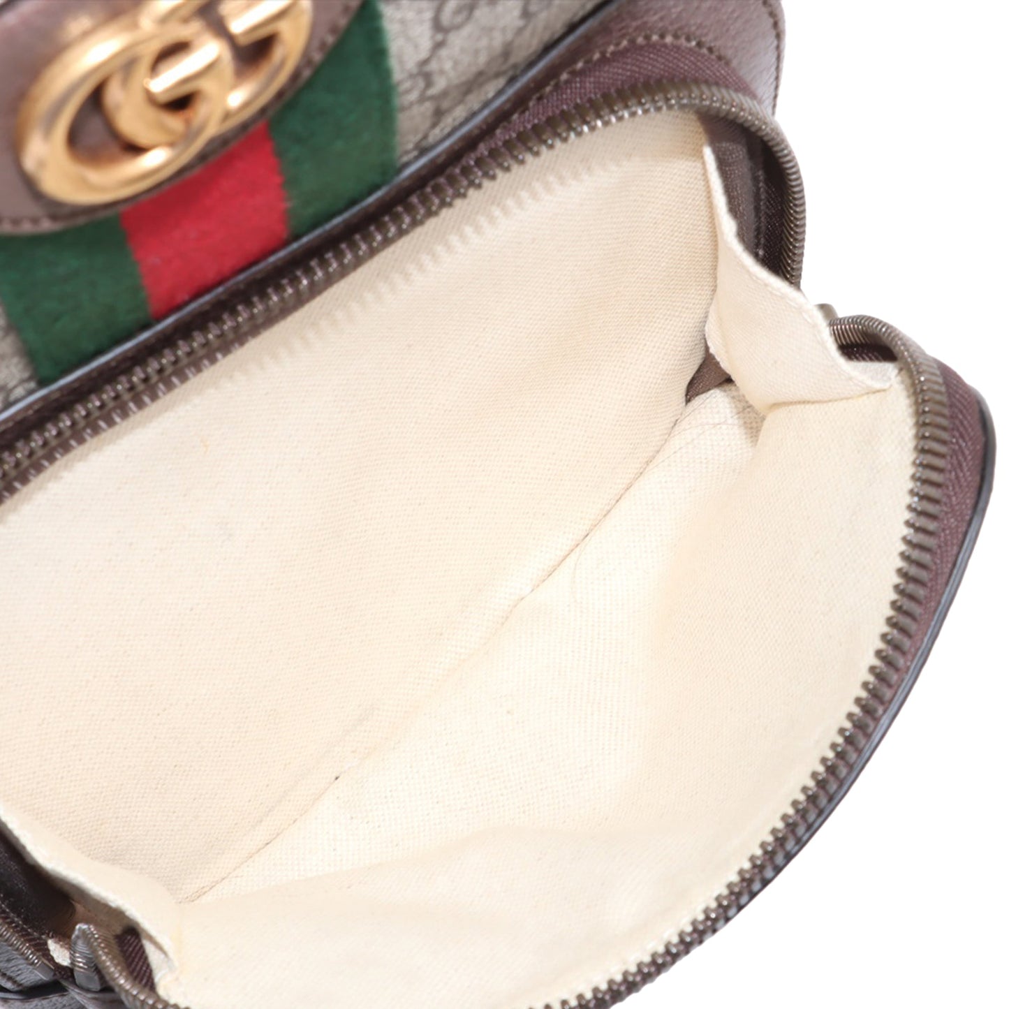 Gucci Small GG Supreme Web Ophidia Backpack