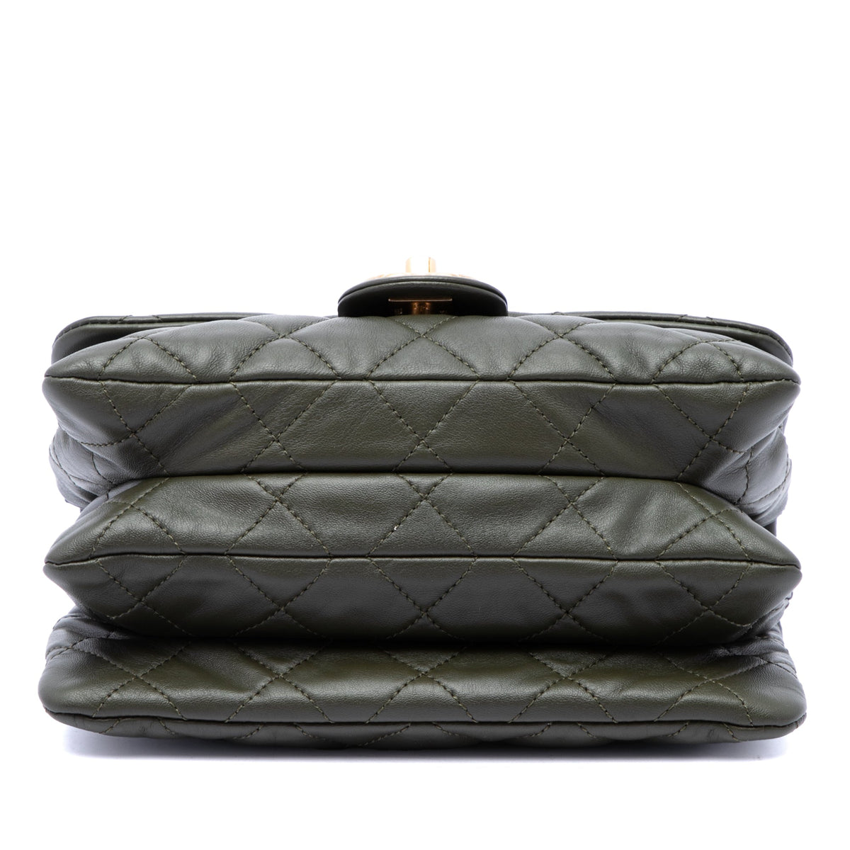 Chanel Small Quilted Lambskin Pillow Crush Flap — Brown