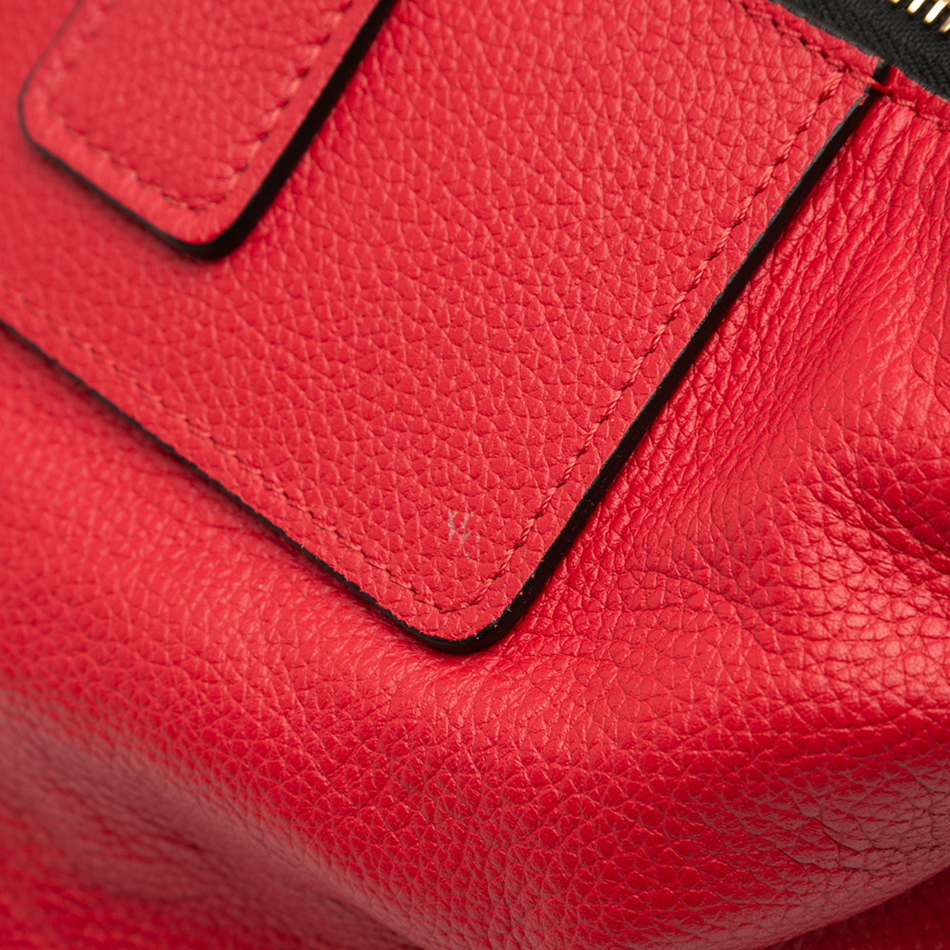 Marni Leather Top Handle Zip Satchel