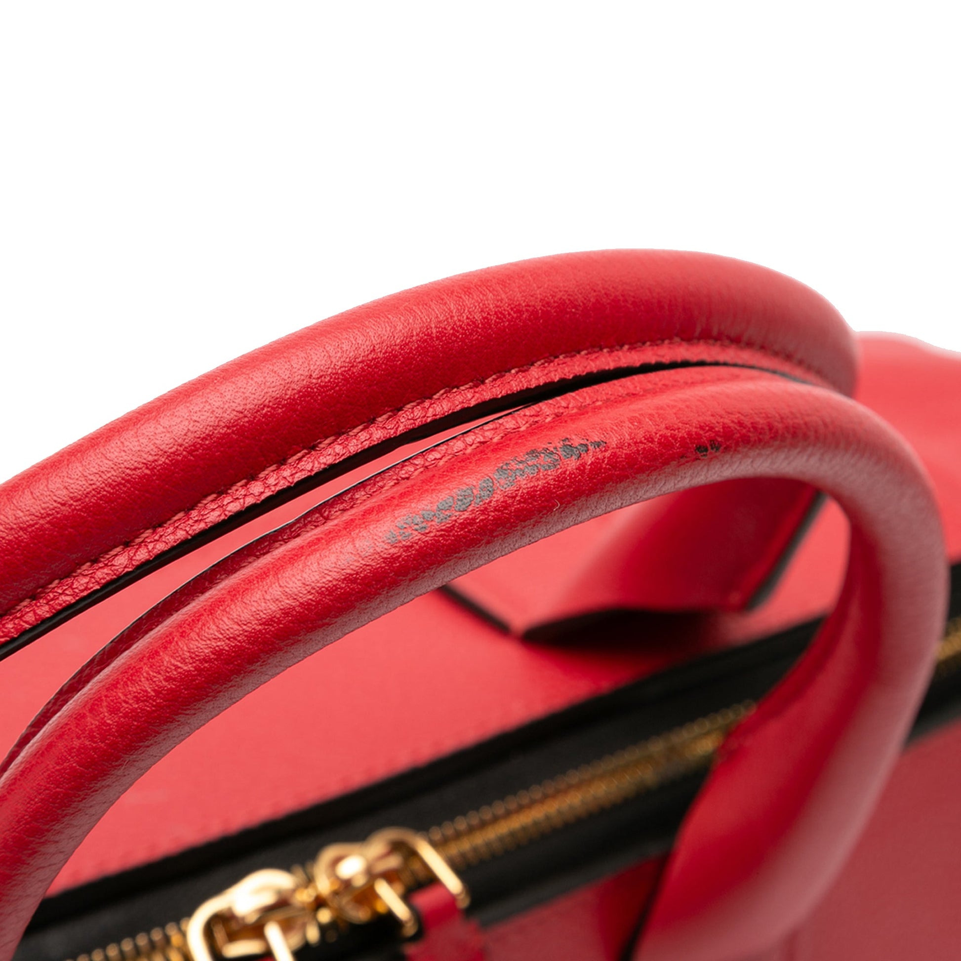 Marni Leather Top Handle Zip Satchel