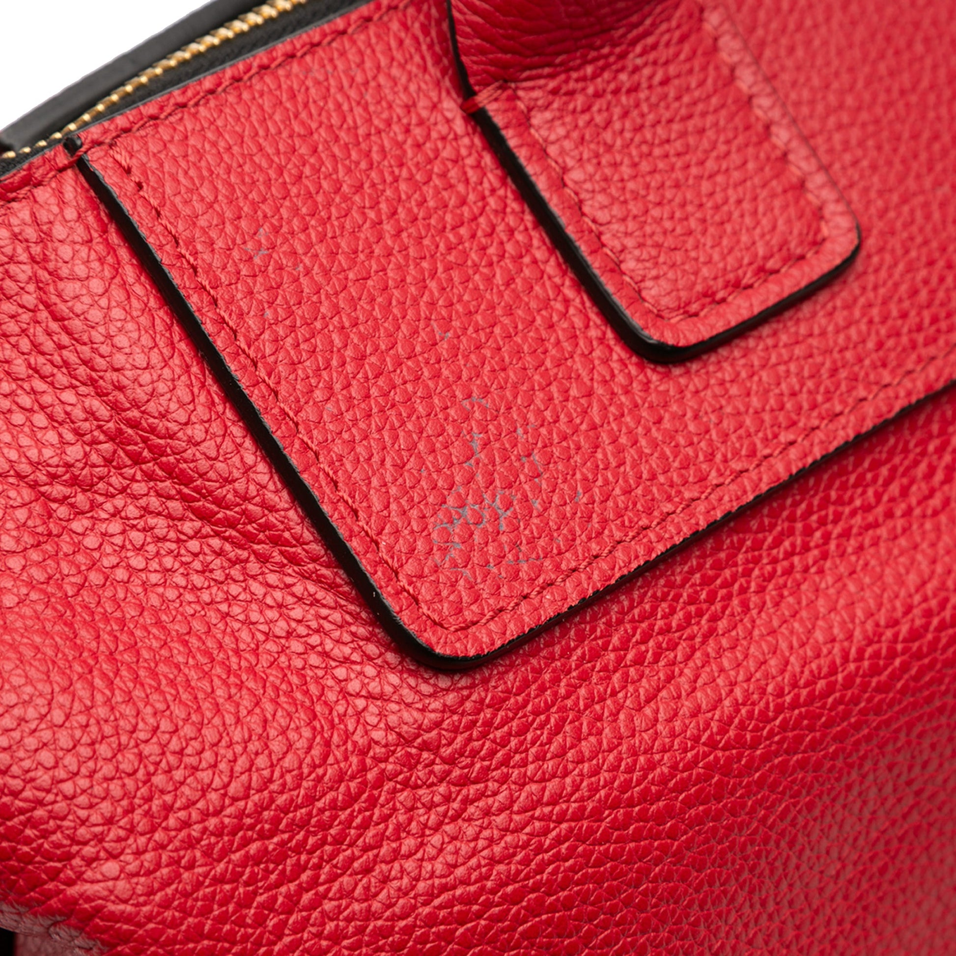 Marni Leather Top Handle Zip Satchel