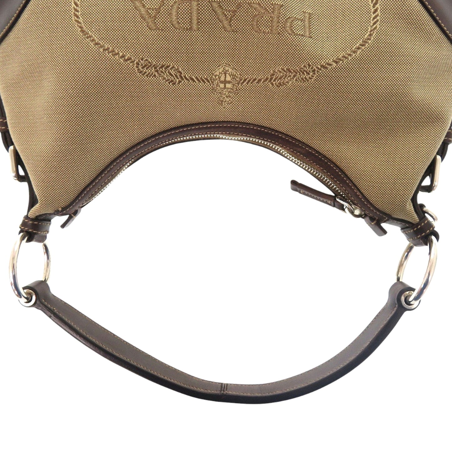 Prada Canapa Logo Shoulder Bag