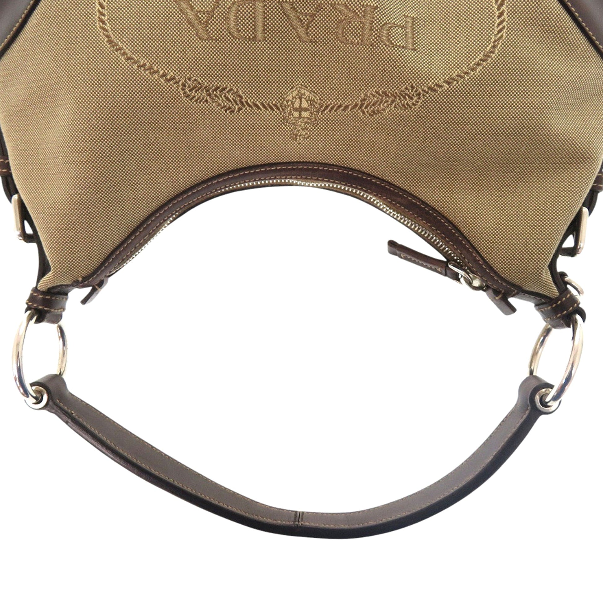Prada Canapa Logo Shoulder Bag