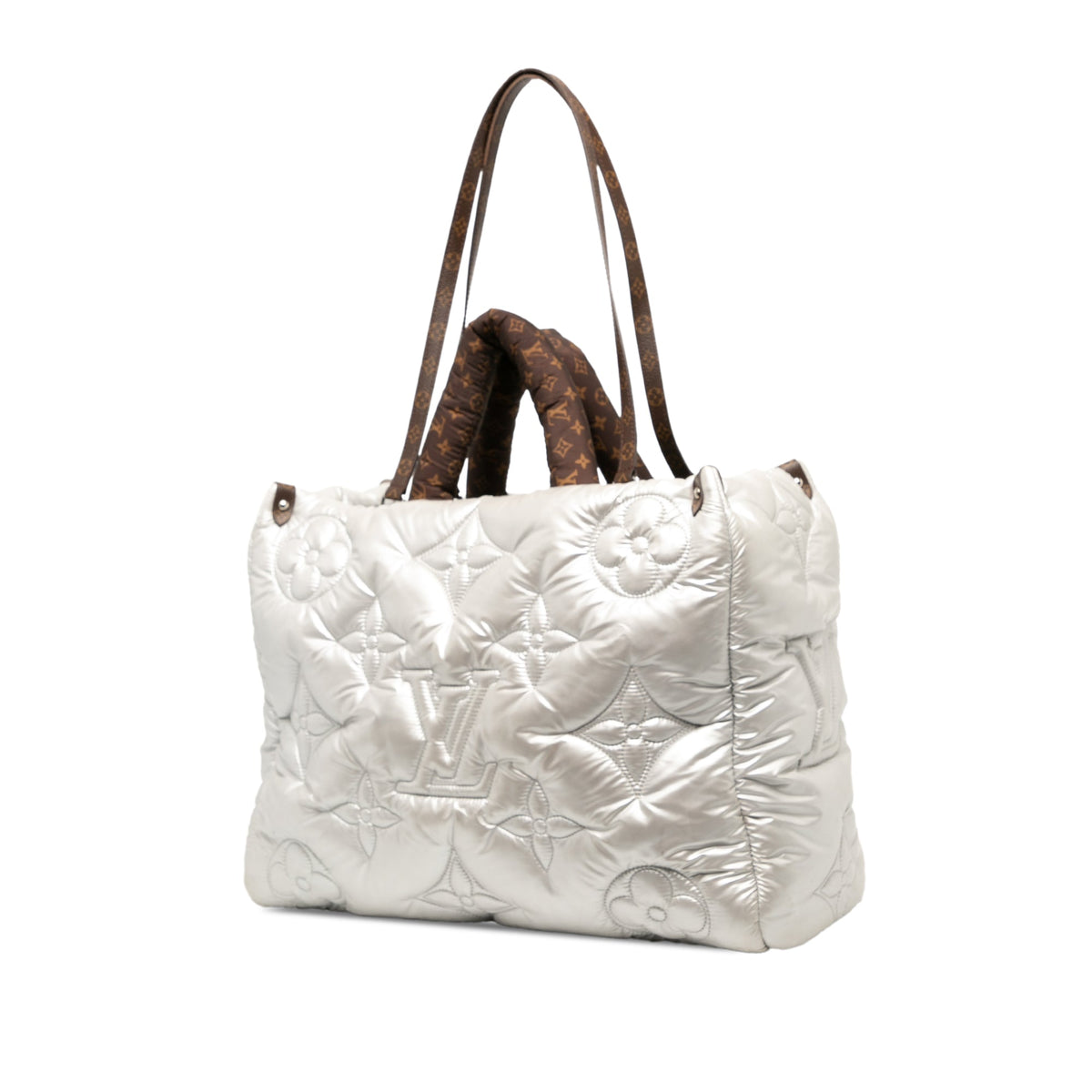 Louis Vuitton Econyl Monogram Pillow Onthego GM — Silver