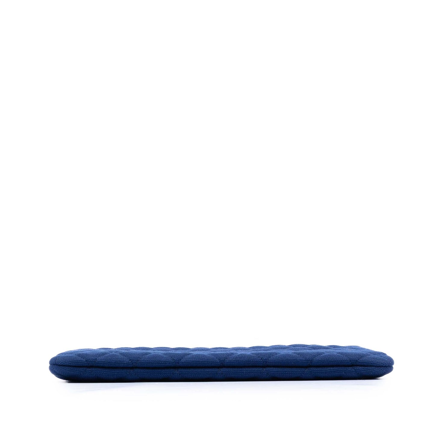 Chanel Medium Quilted Jersey O Case Clutch