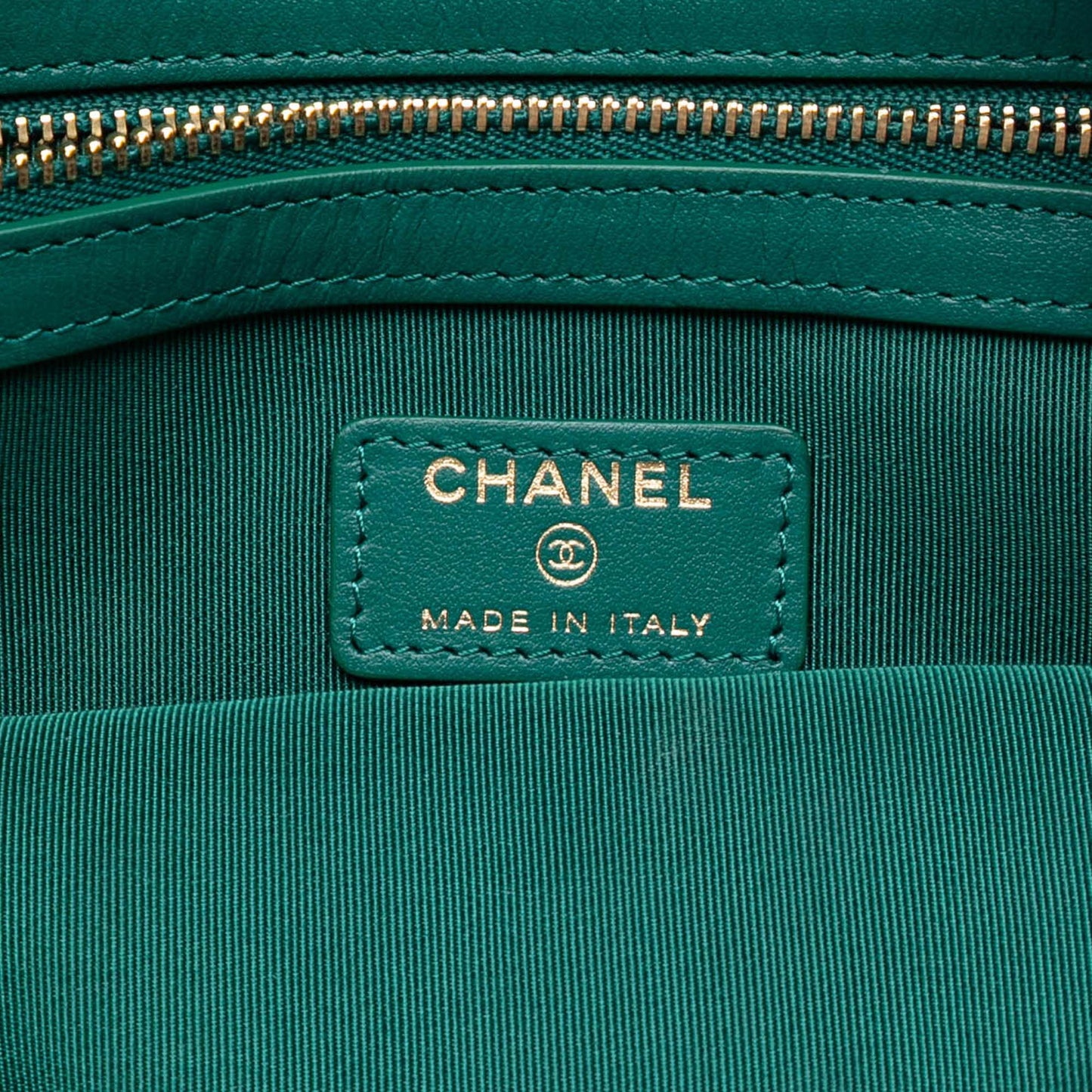 Chanel Medium Quilted Jersey O Case Clutch