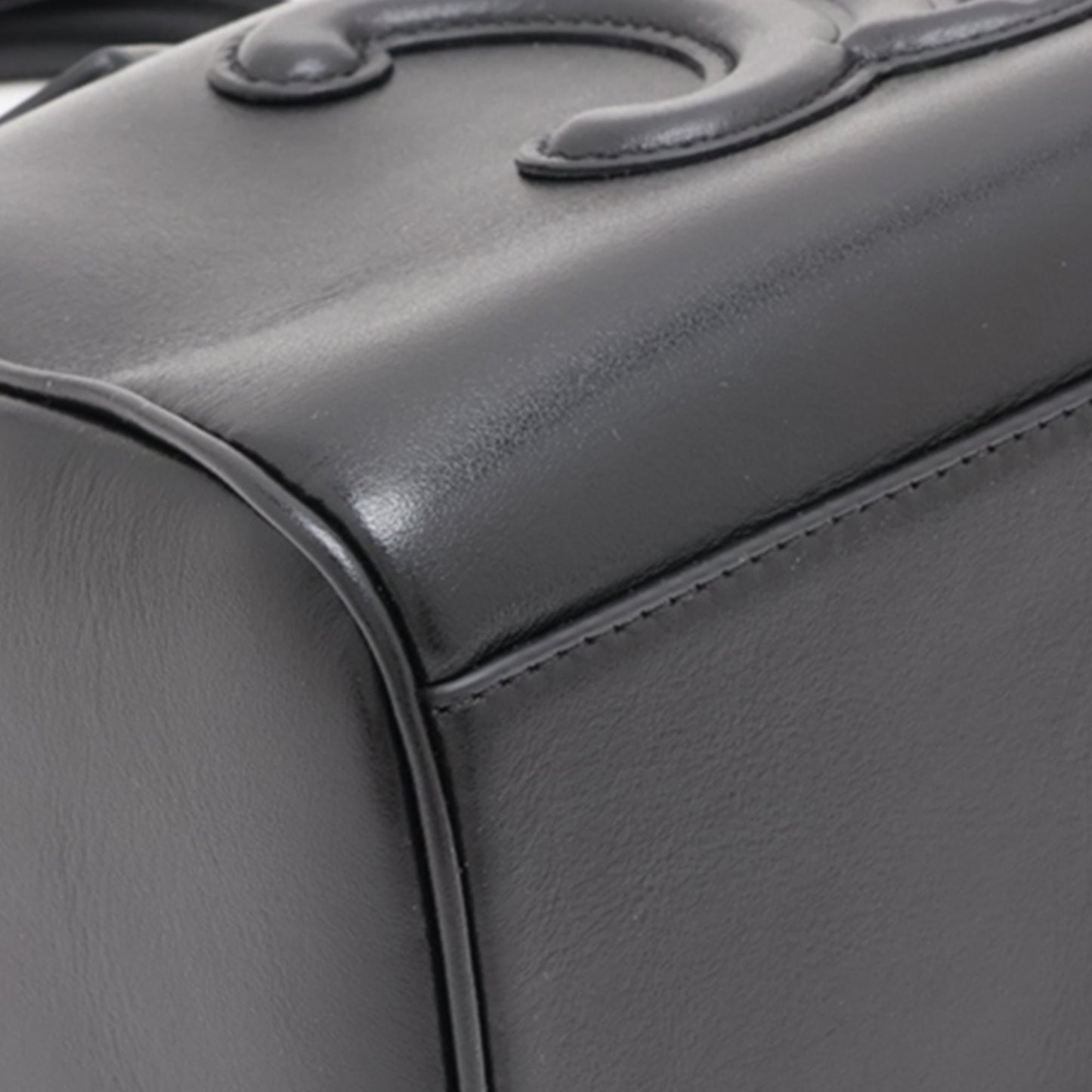 Celine Smooth Calfskin Cuir Triomphe Satchel