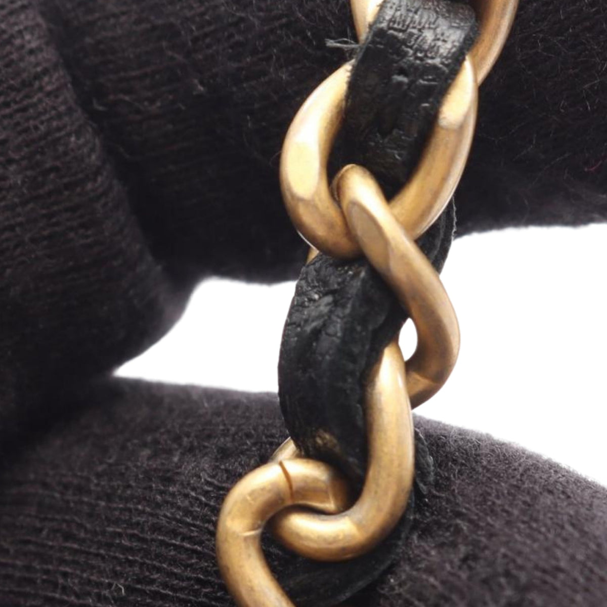 Chanel Quilted Goatskin Punk Essentials Wallet On Chain
