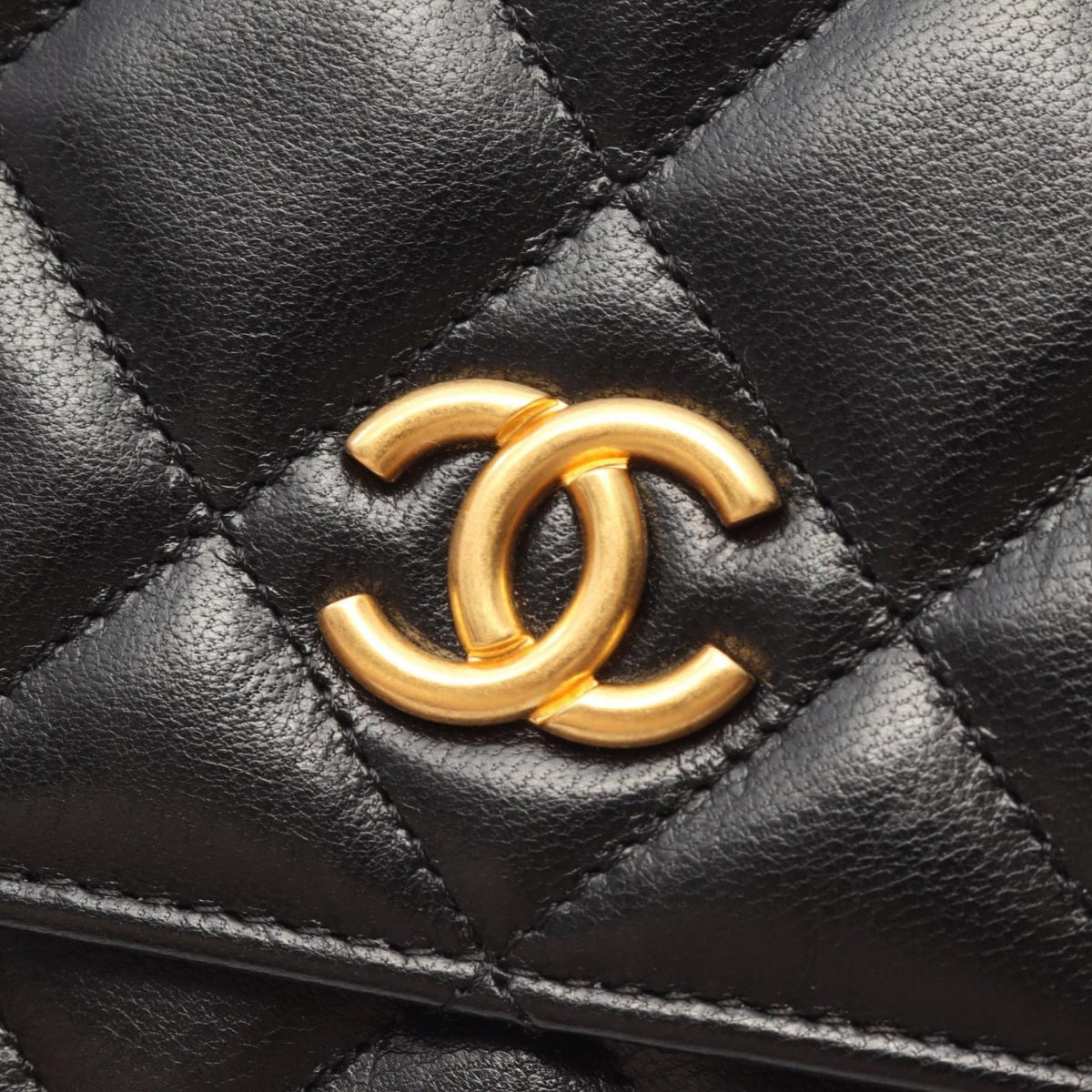 Chanel Quilted Goatskin Punk Essentials Wallet On Chain