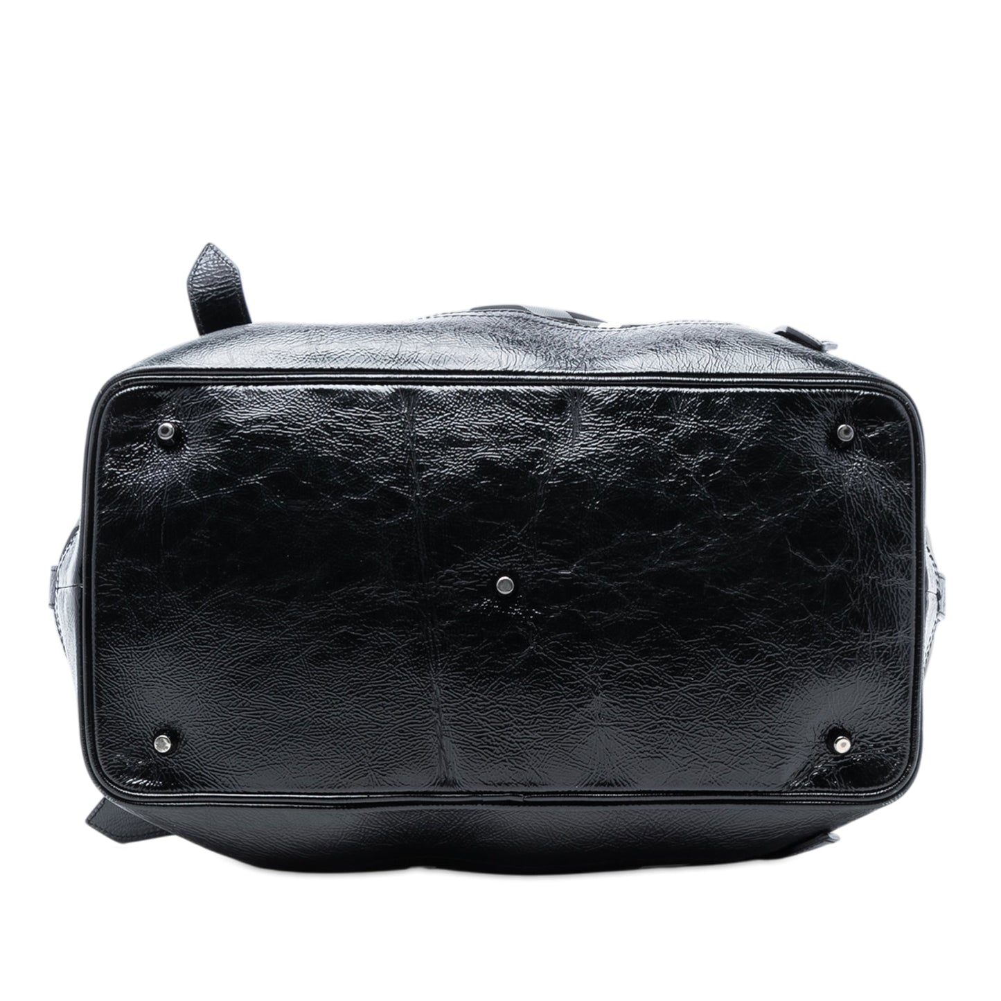 Burberry Medium Beat Check Nylon Lowry Satchel