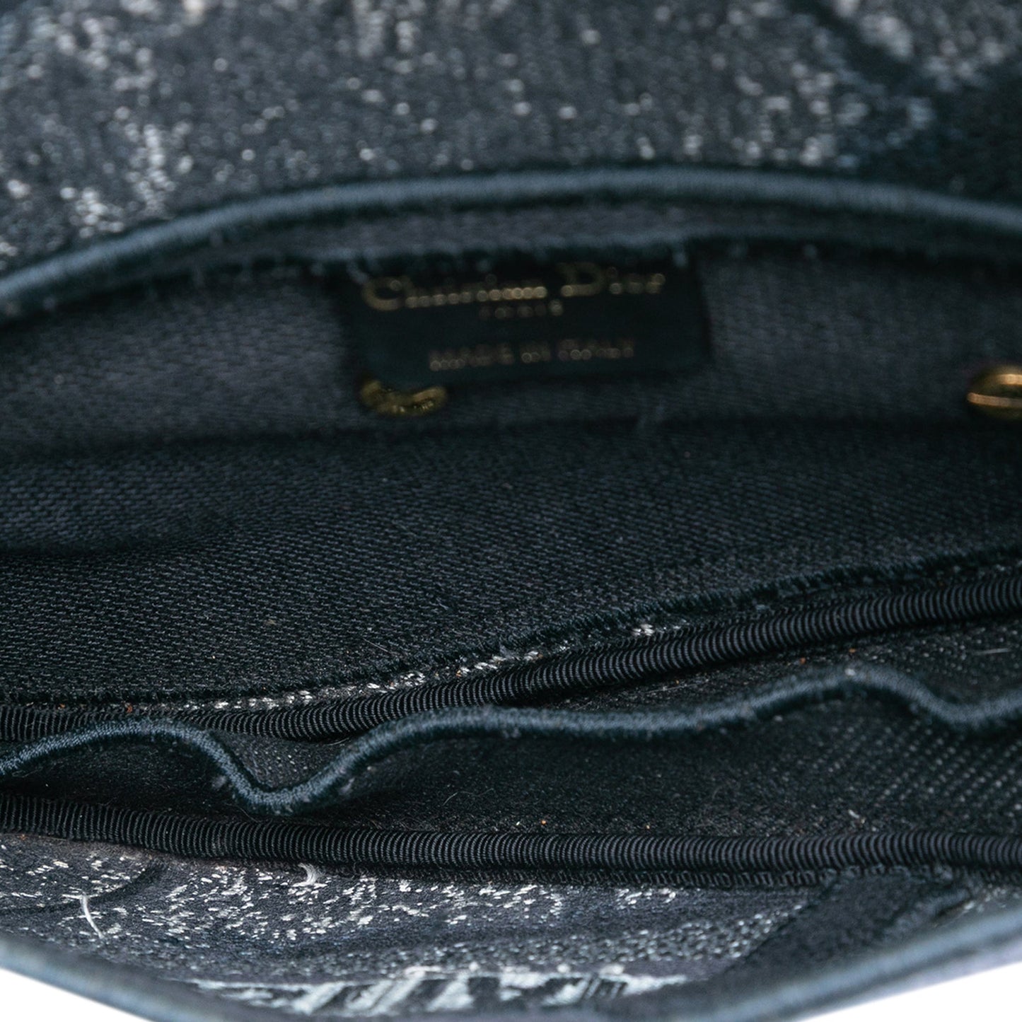 Canvas Embroidered Tie Dye Saddle Bag