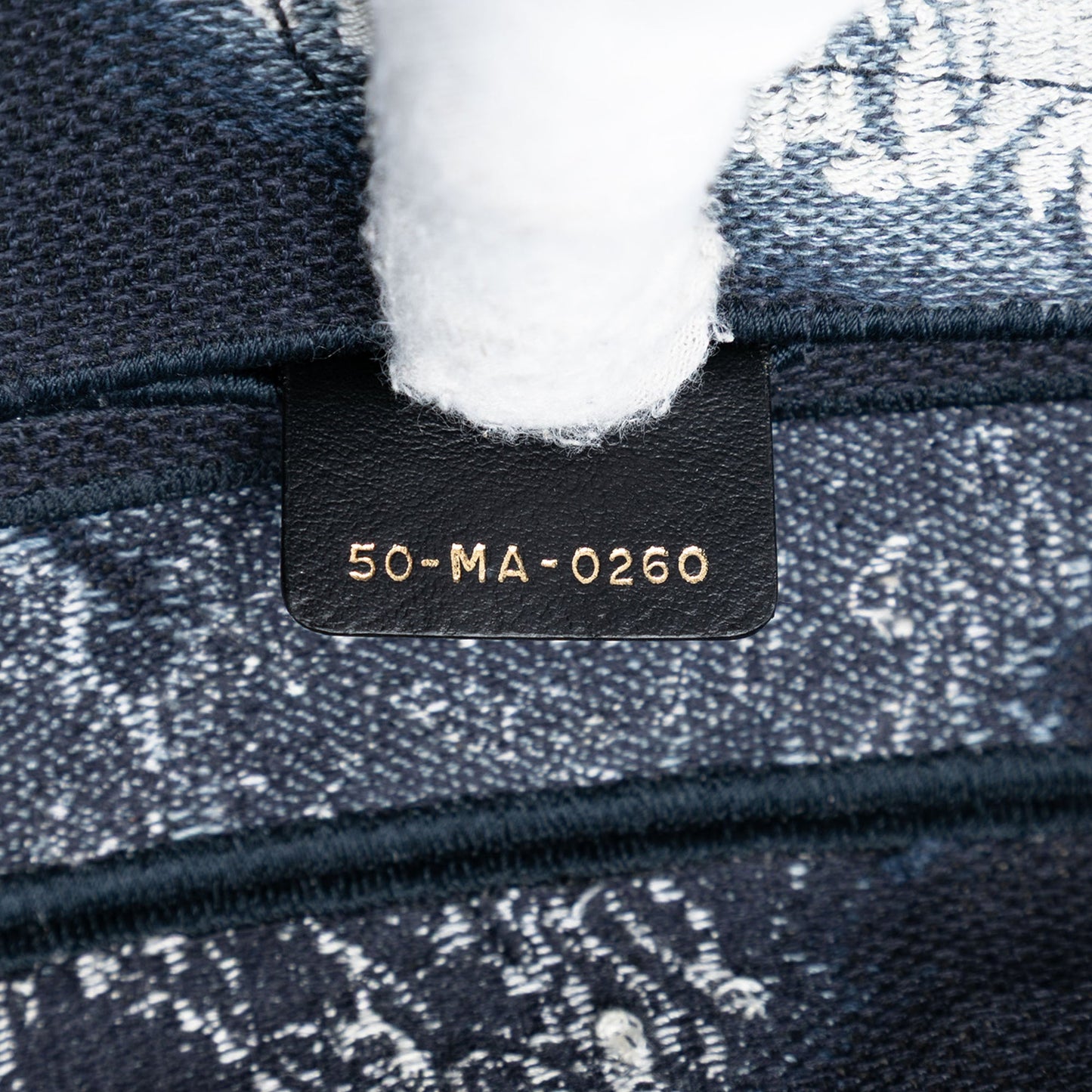 Canvas Embroidered Tie Dye Saddle Bag