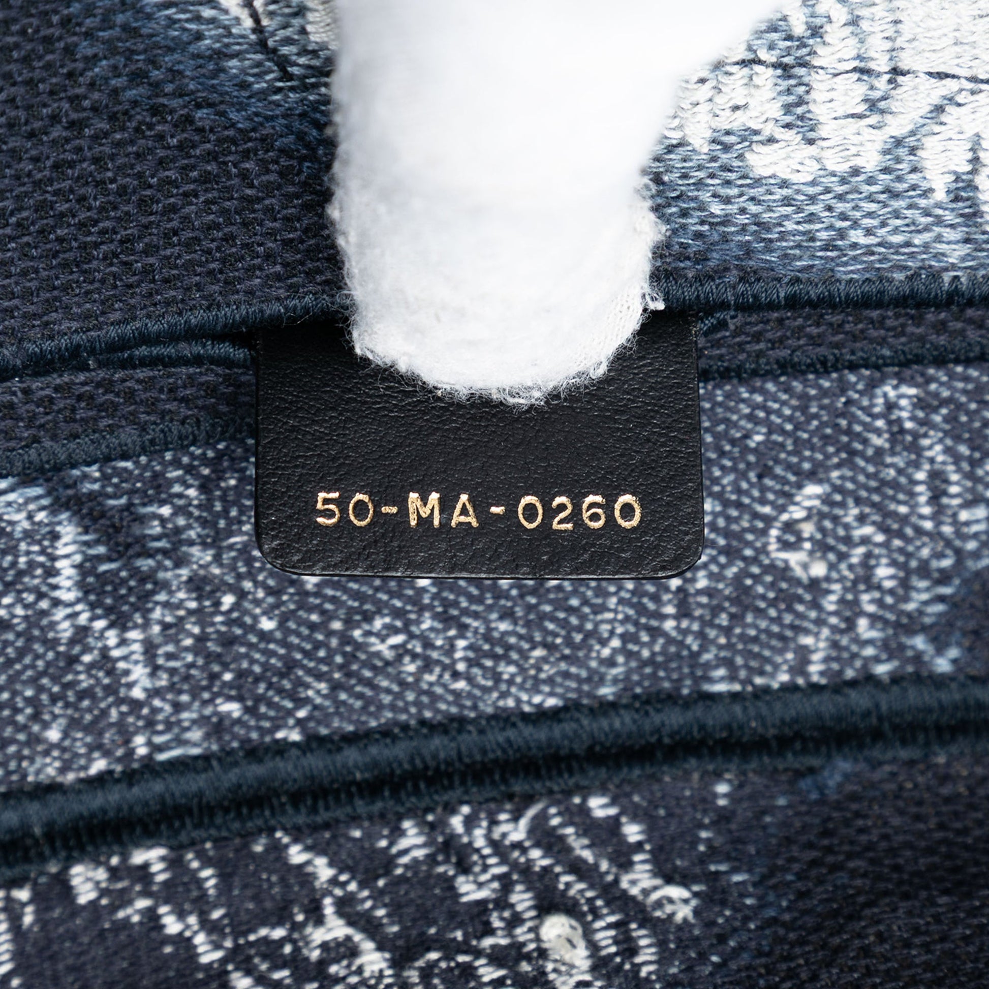 Canvas Embroidered Tie Dye Saddle Bag