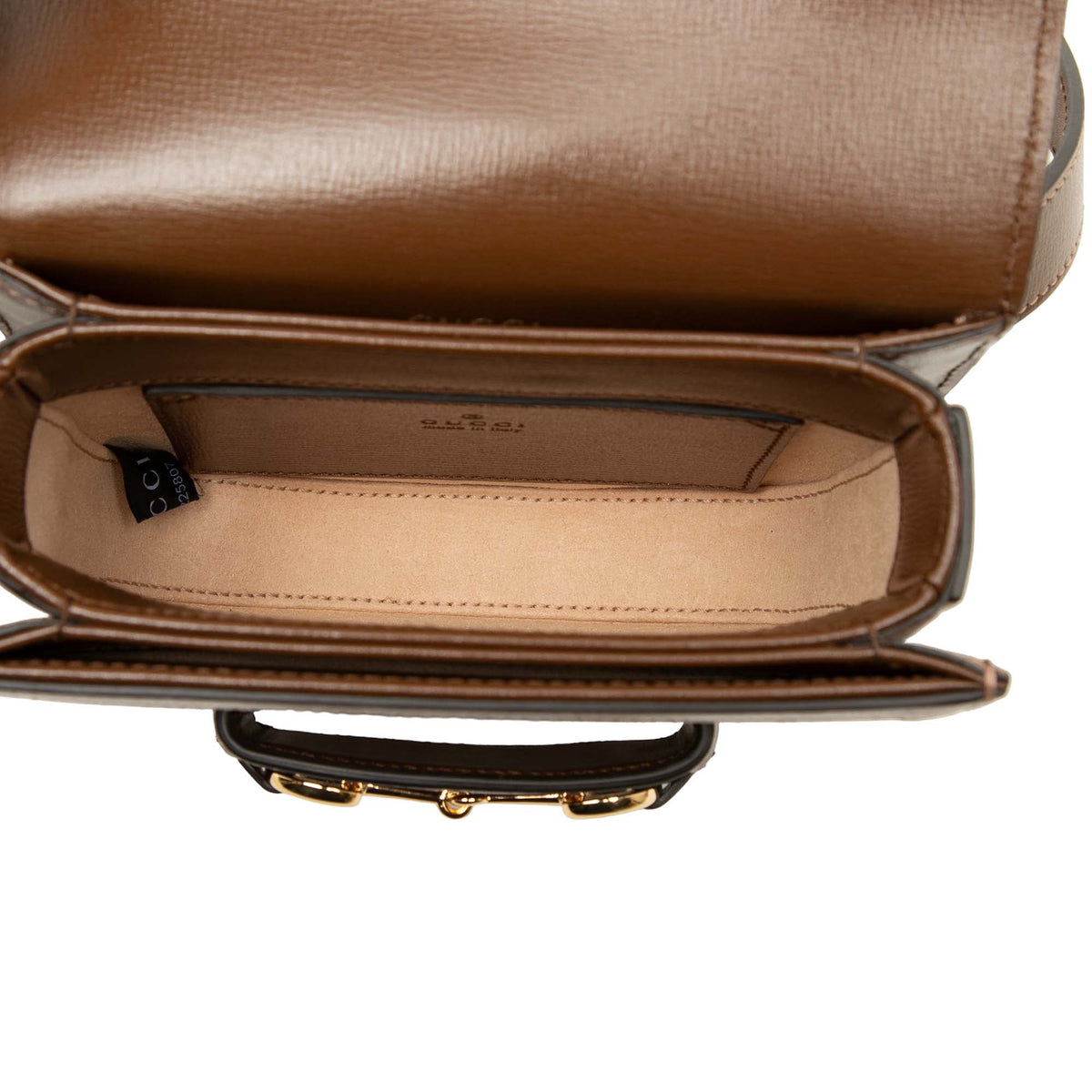 Gucci GG Supreme Horsebit 1955 Rounded Belt Bag