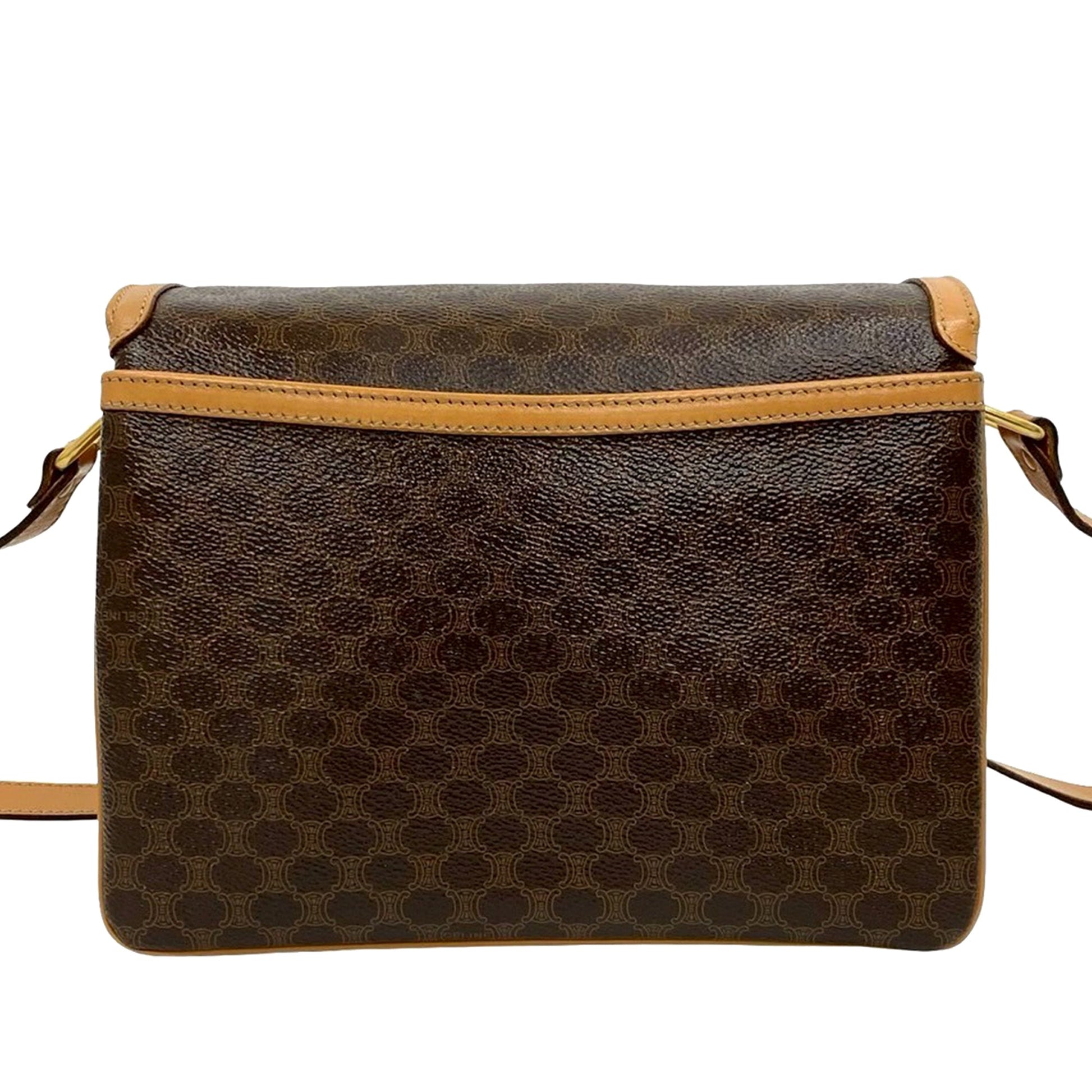 Celine Macadam Coated Canvas Crossbody