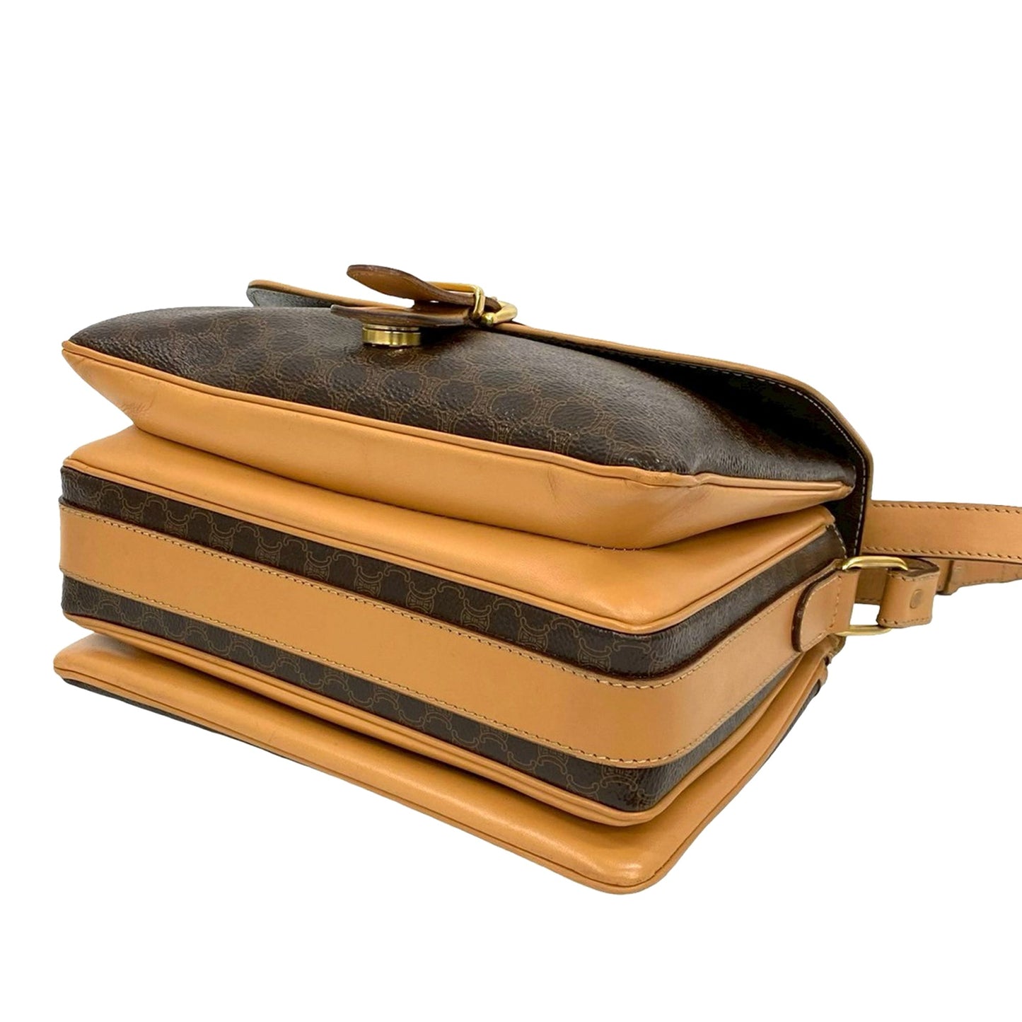 Celine Macadam Coated Canvas Crossbody