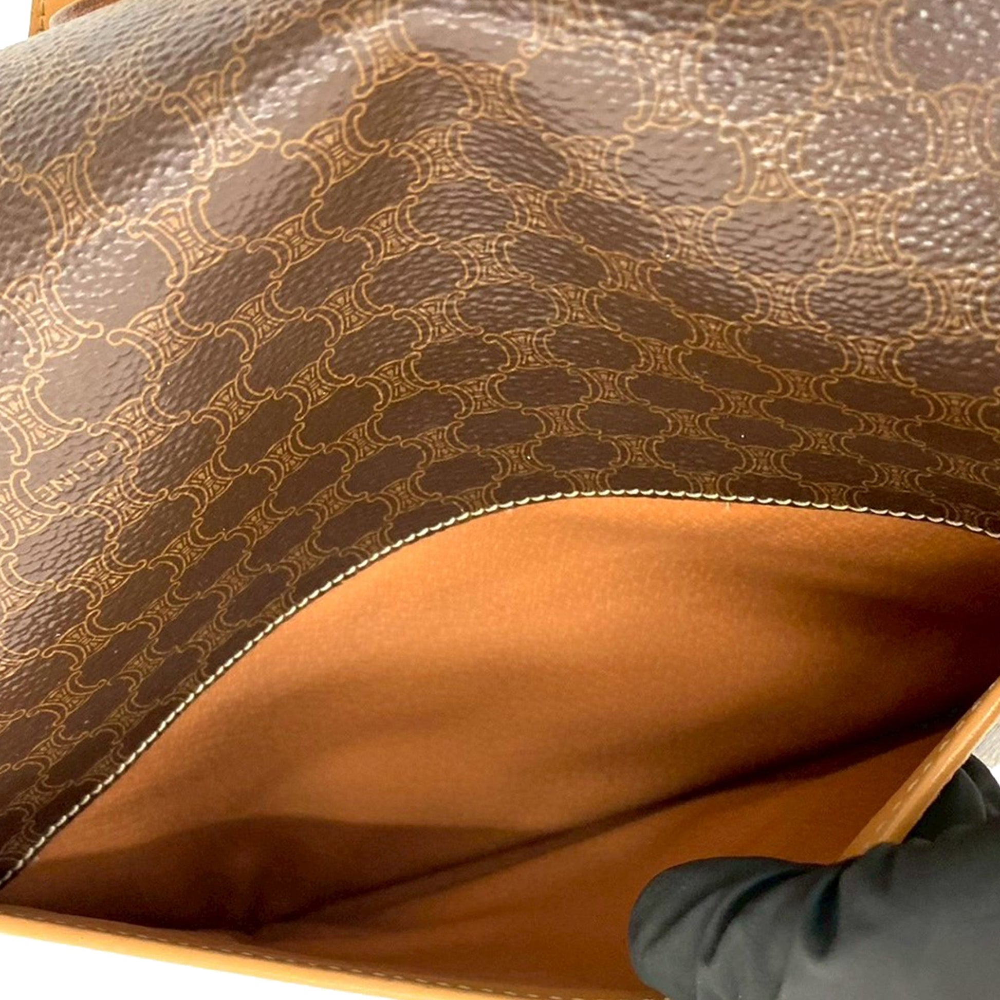 Celine Macadam Coated Canvas Crossbody