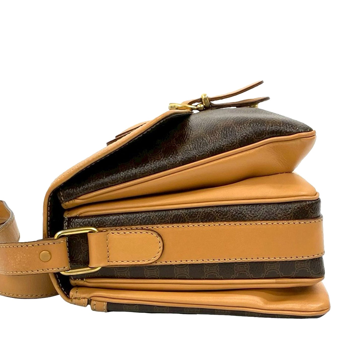 Celine Macadam Coated Canvas Crossbody