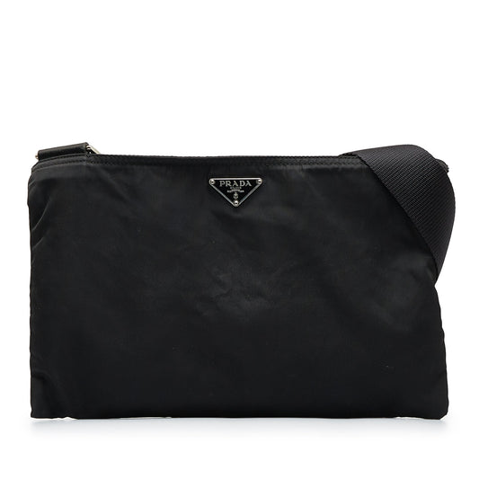 Prada Tessuto Zip Top Crossbody